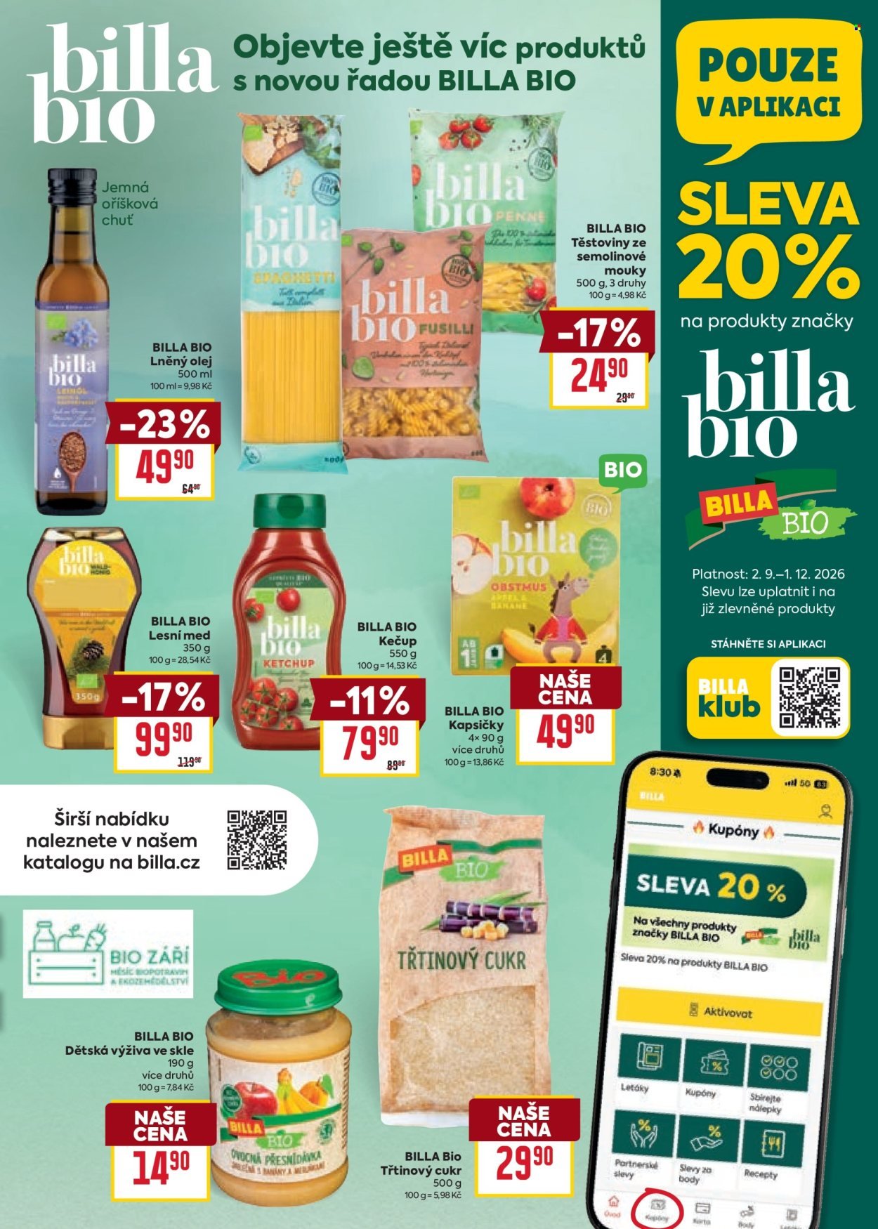 BILLA leták - Velký leták