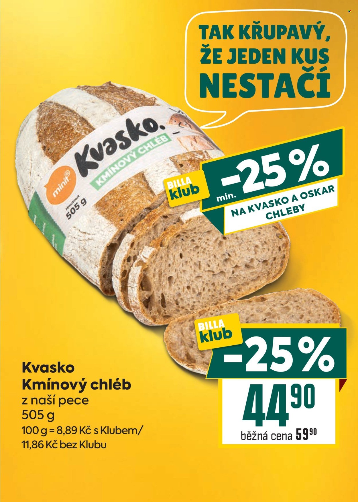 BILLA leták - Velký leták