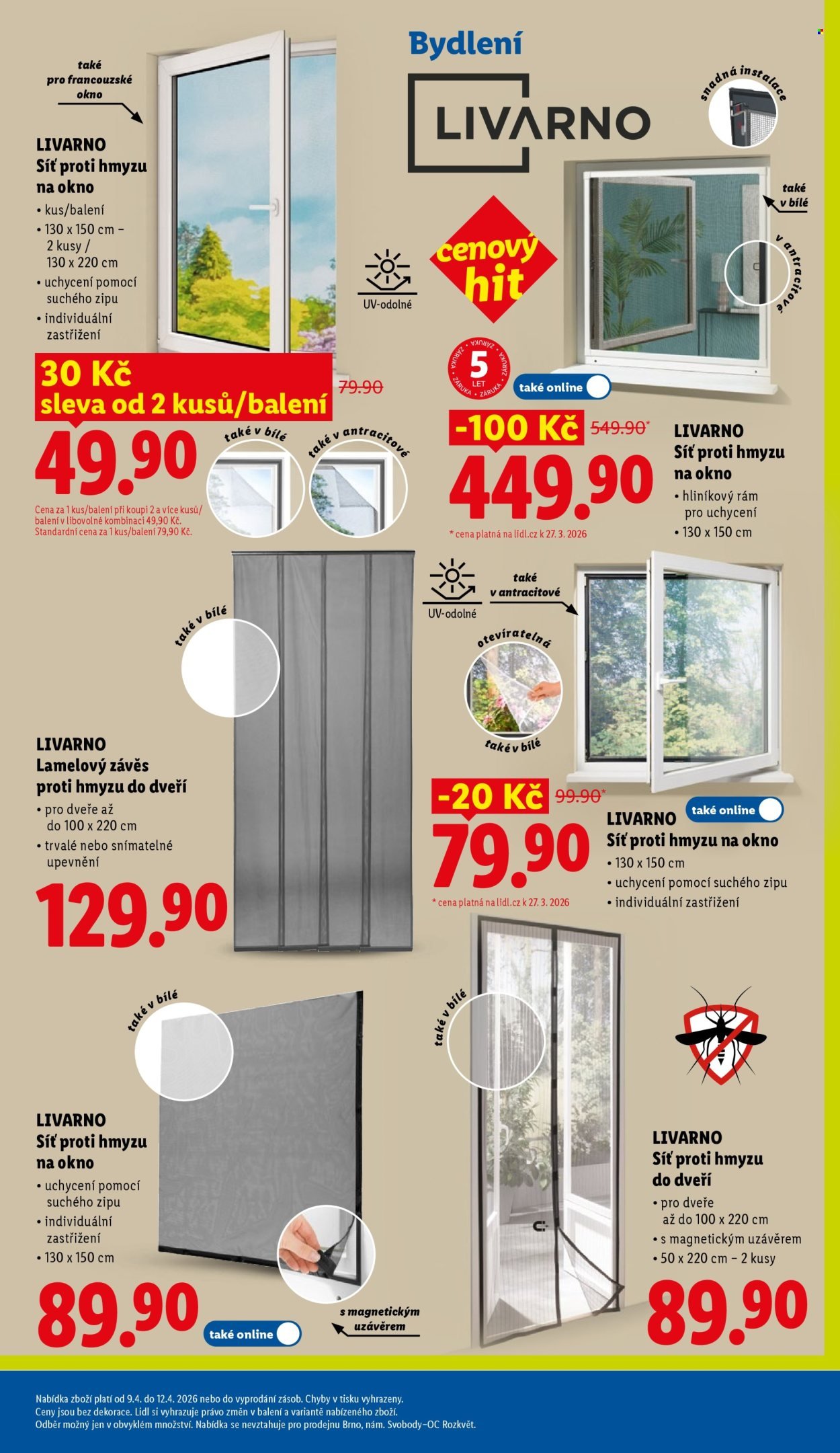 LIDL leták - Spotřební zboží (2026-04-07 - 2026-04-12)