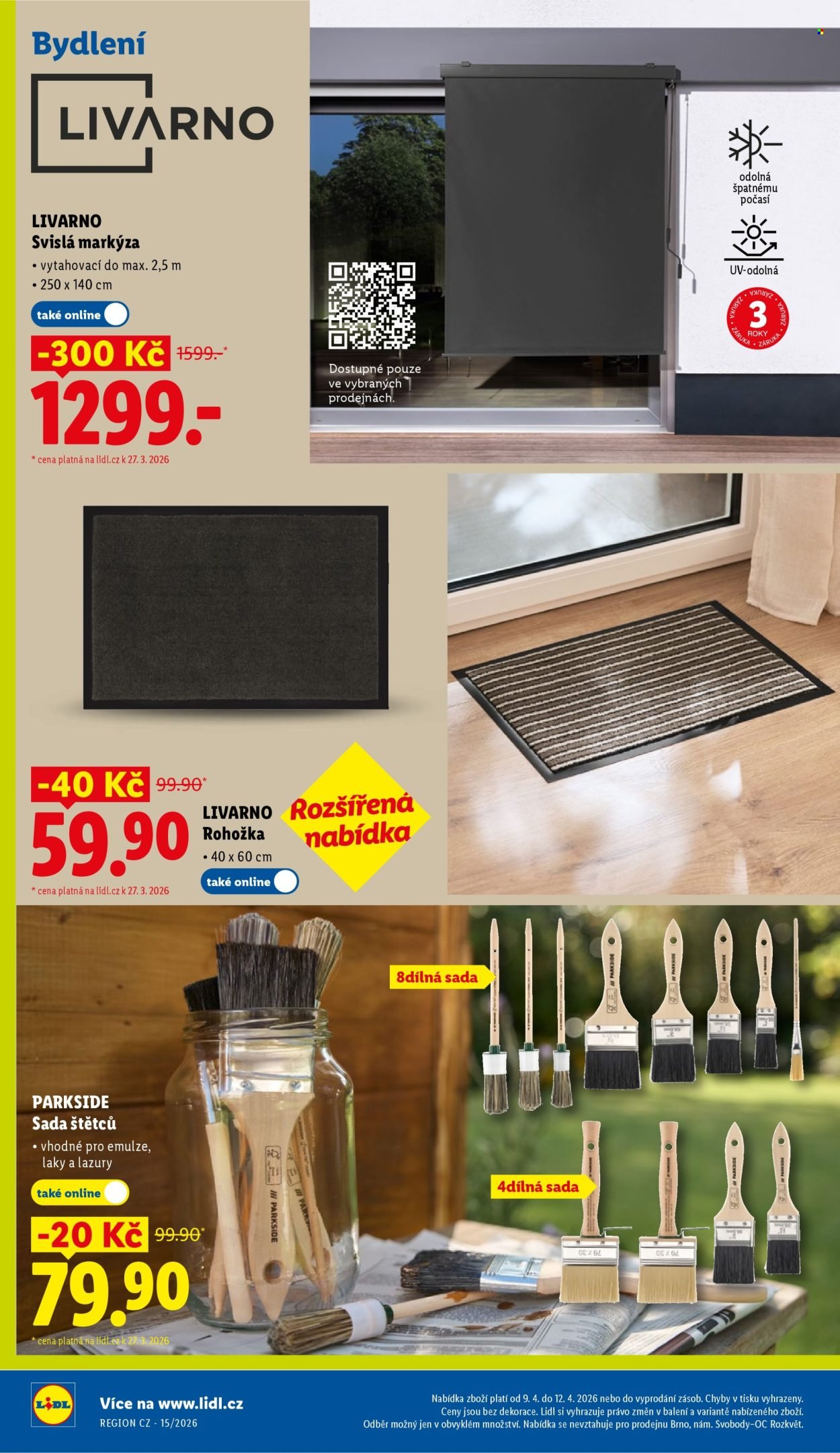 LIDL leták - Spotřební zboží (2026-04-07 - 2026-04-12)