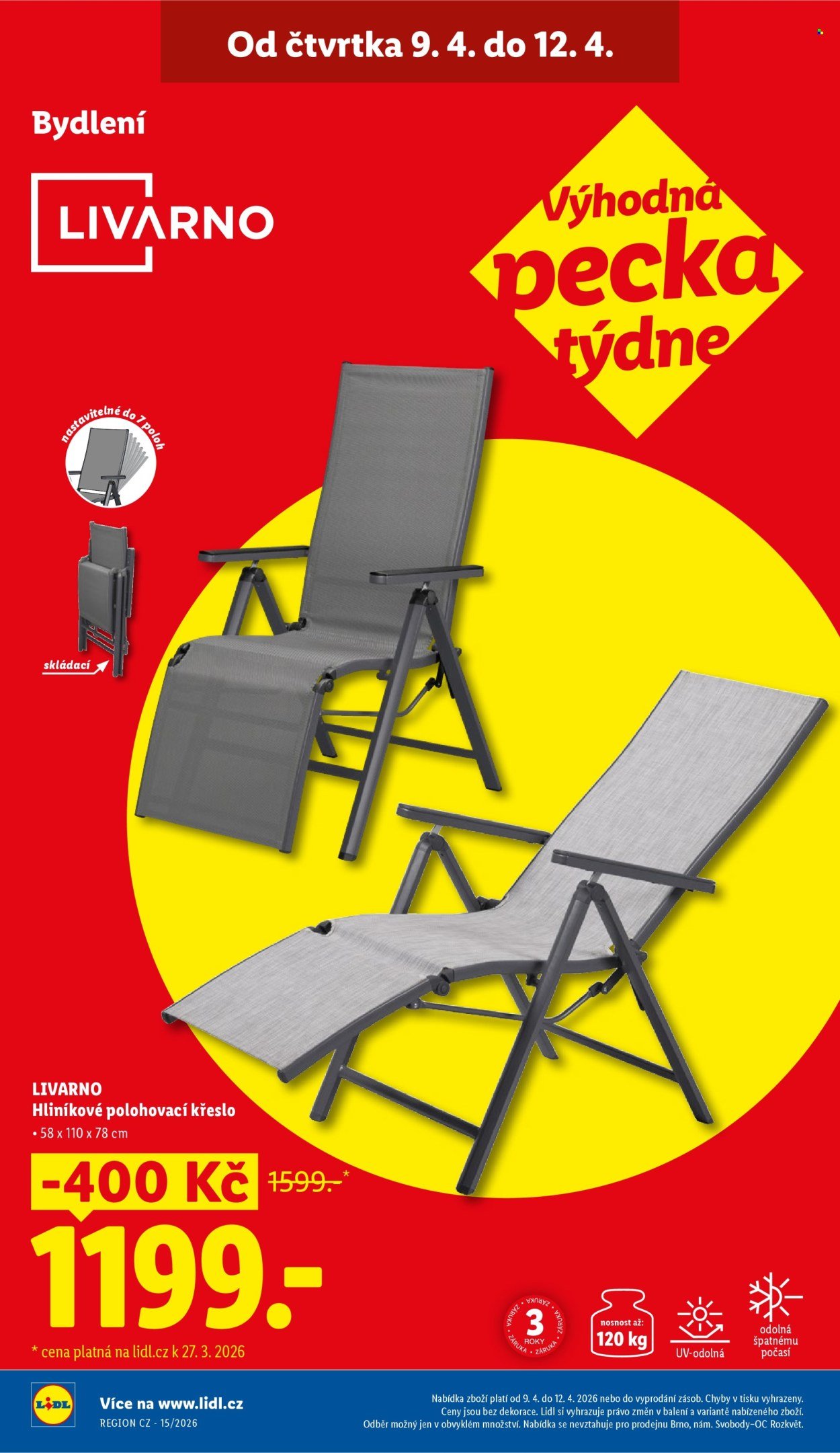 LIDL leták - Spotřební zboží (2026-04-07 - 2026-04-12)