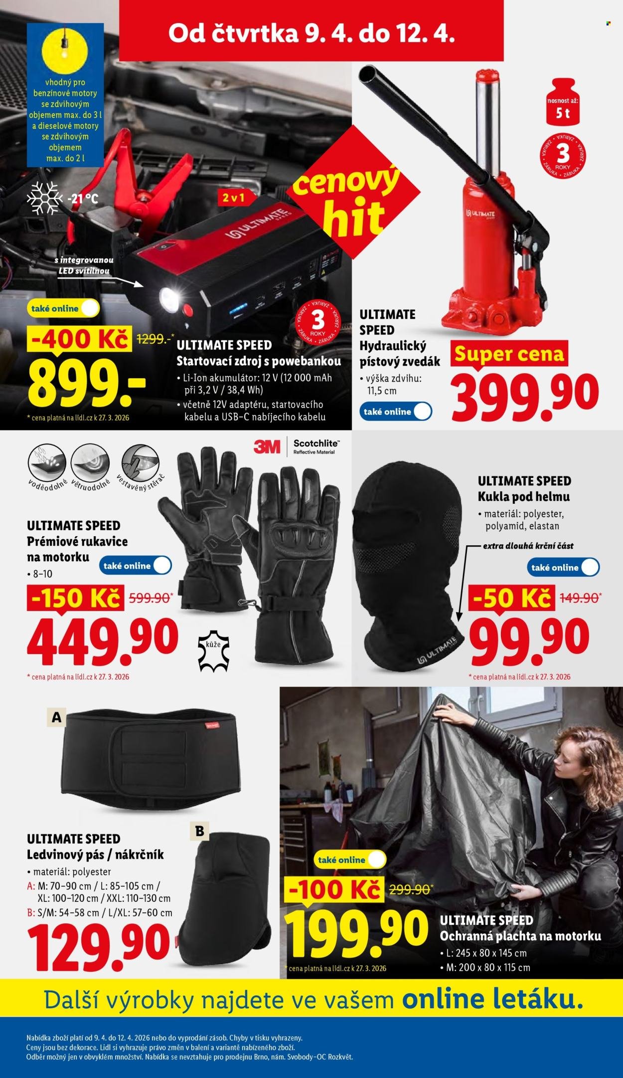 LIDL leták - Spotřební zboží (2026-04-07 - 2026-04-12)