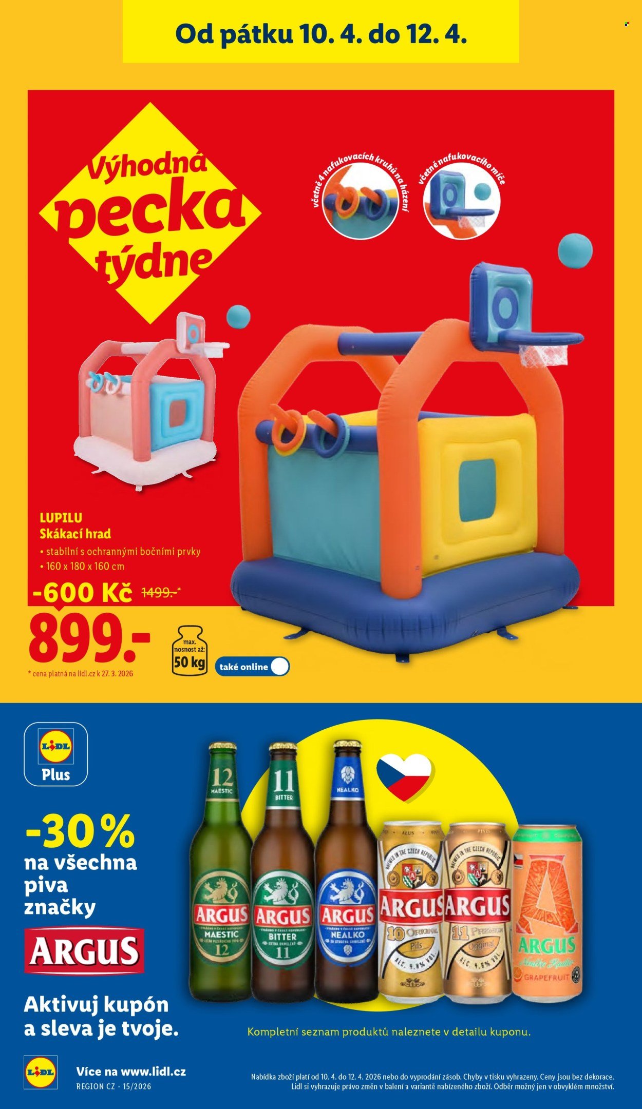 LIDL leták - Spotřební zboží (2026-04-07 - 2026-04-12)