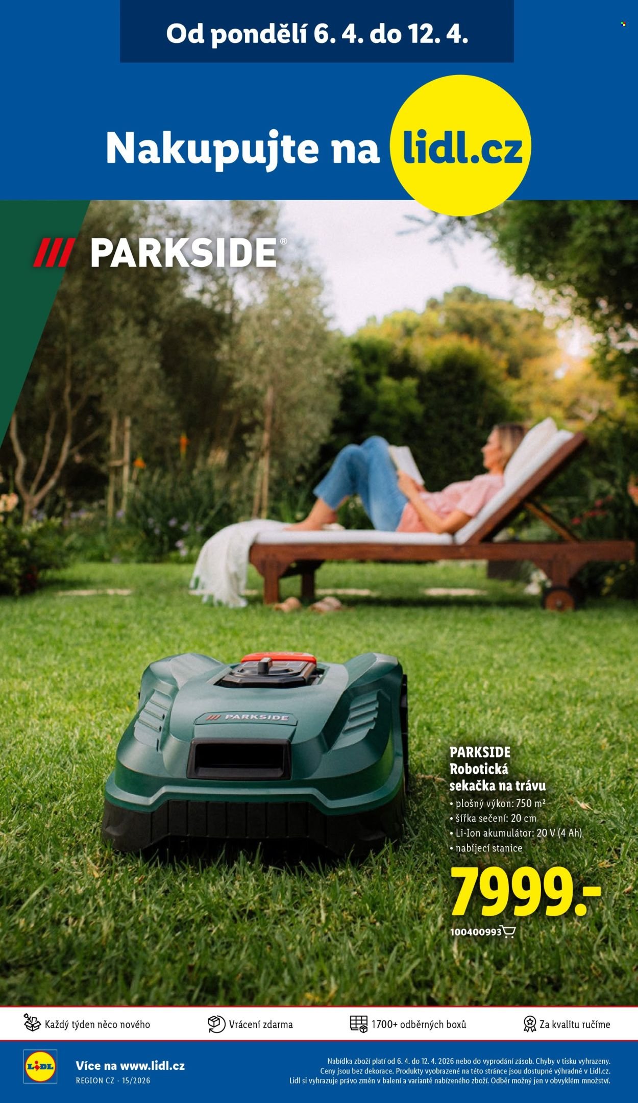 LIDL leták - Spotřební zboží (2026-04-07 - 2026-04-12)