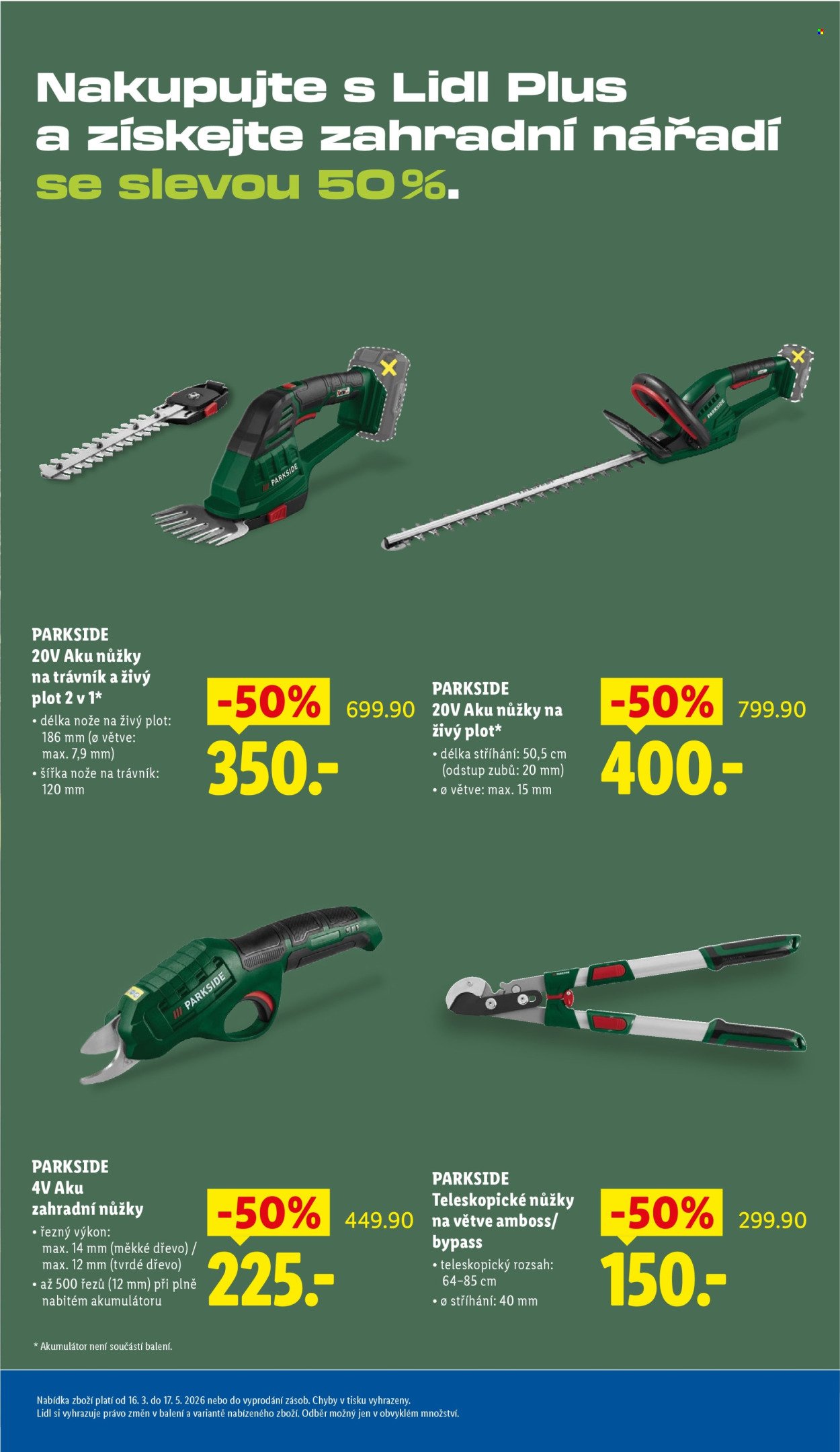 LIDL leták - Spotřební zboží (2026-04-07 - 2026-04-12)