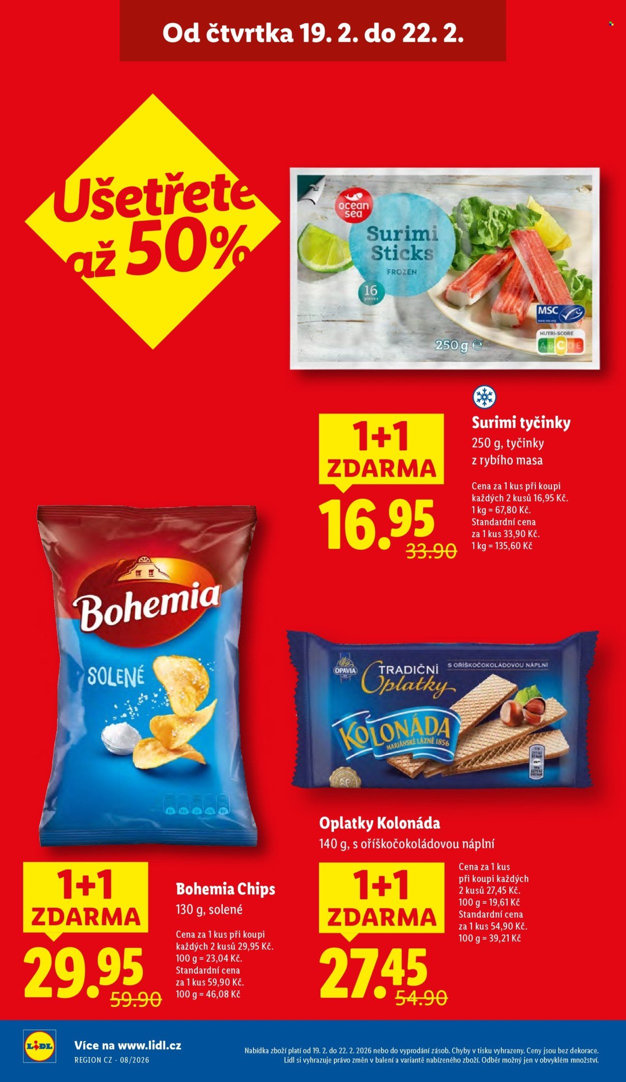 LIDL leták - Od čtvrtka 19.2.2026 (2026-02-19 - 2026-02-22)