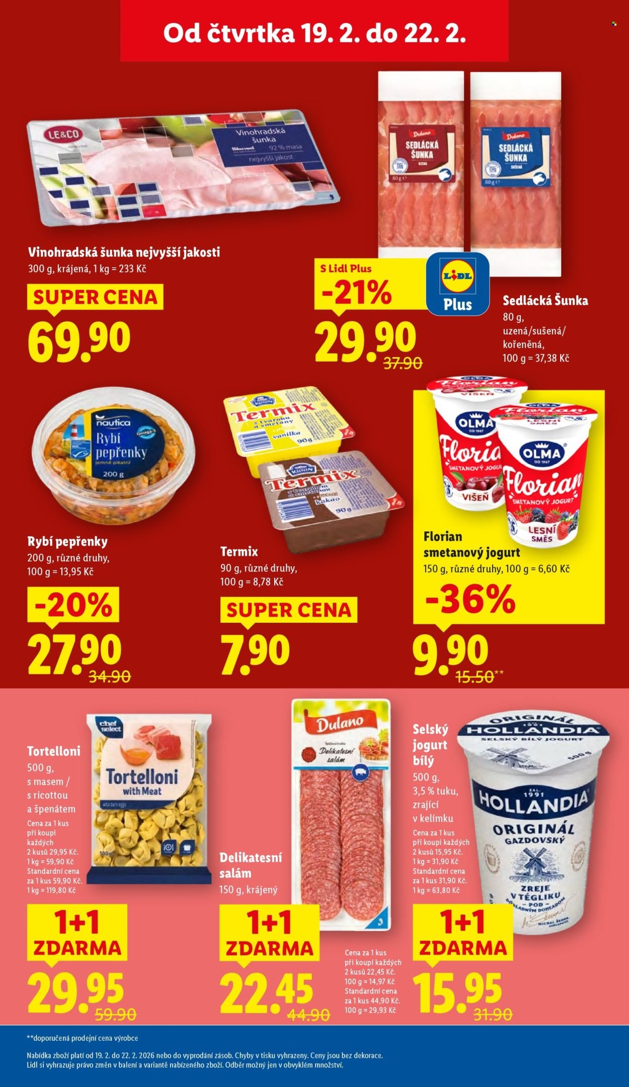 LIDL leták - Od čtvrtka 19.2.2026 (2026-02-19 - 2026-02-22)