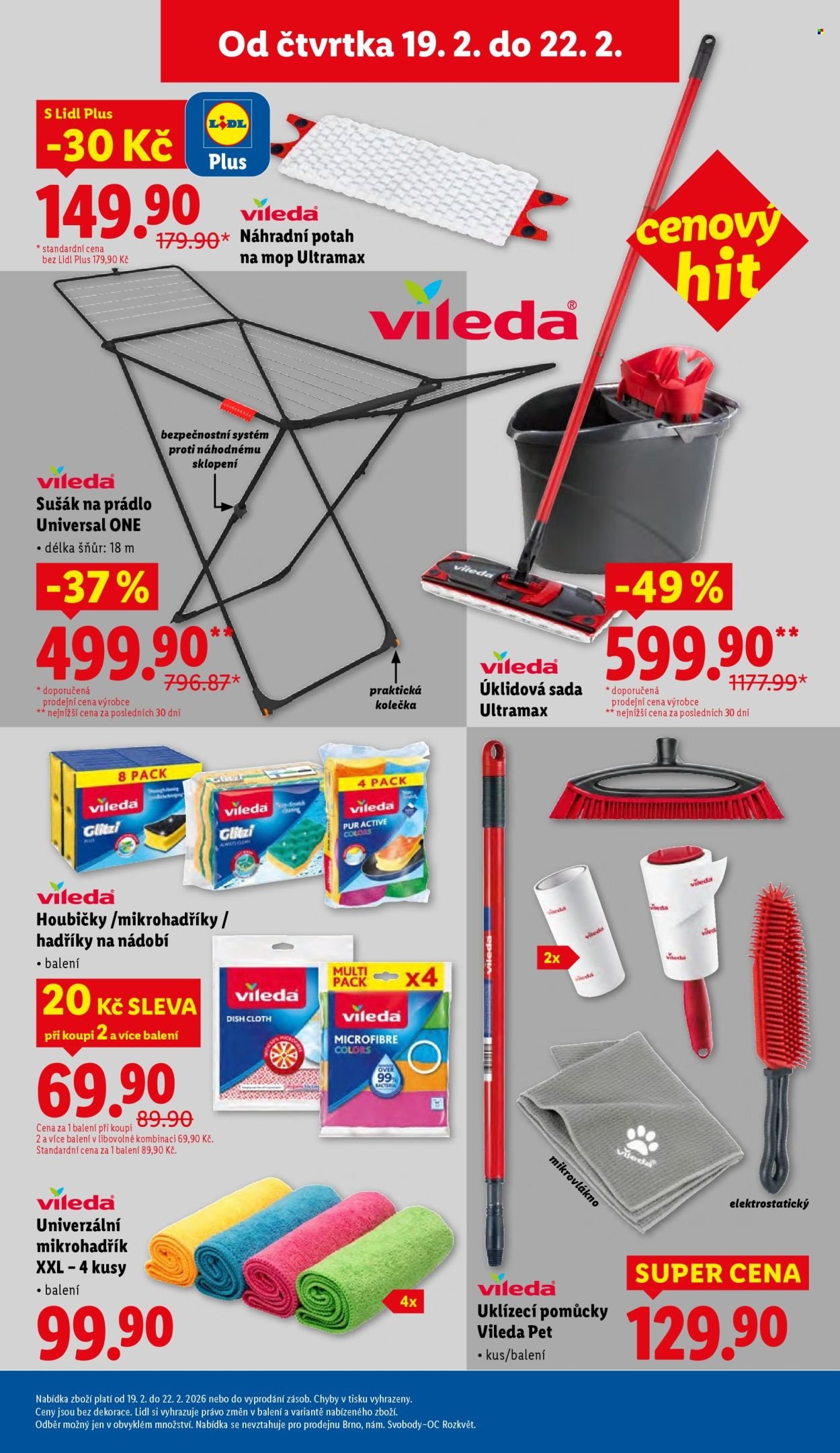 LIDL leták - Od čtvrtka 19.2.2026 (2026-02-19 - 2026-02-22)
