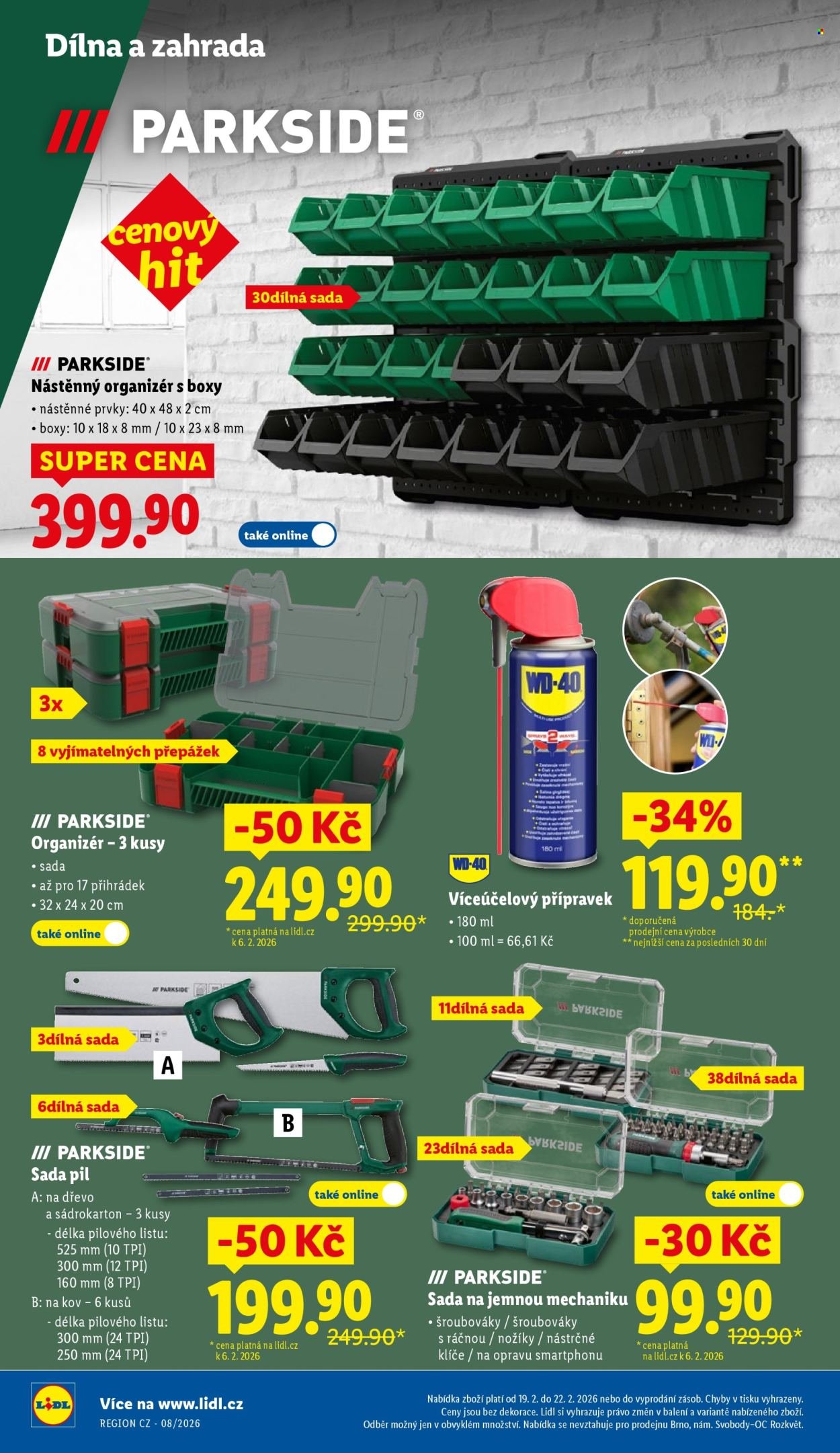 LIDL leták - Od čtvrtka 19.2.2026 (2026-02-19 - 2026-02-22)