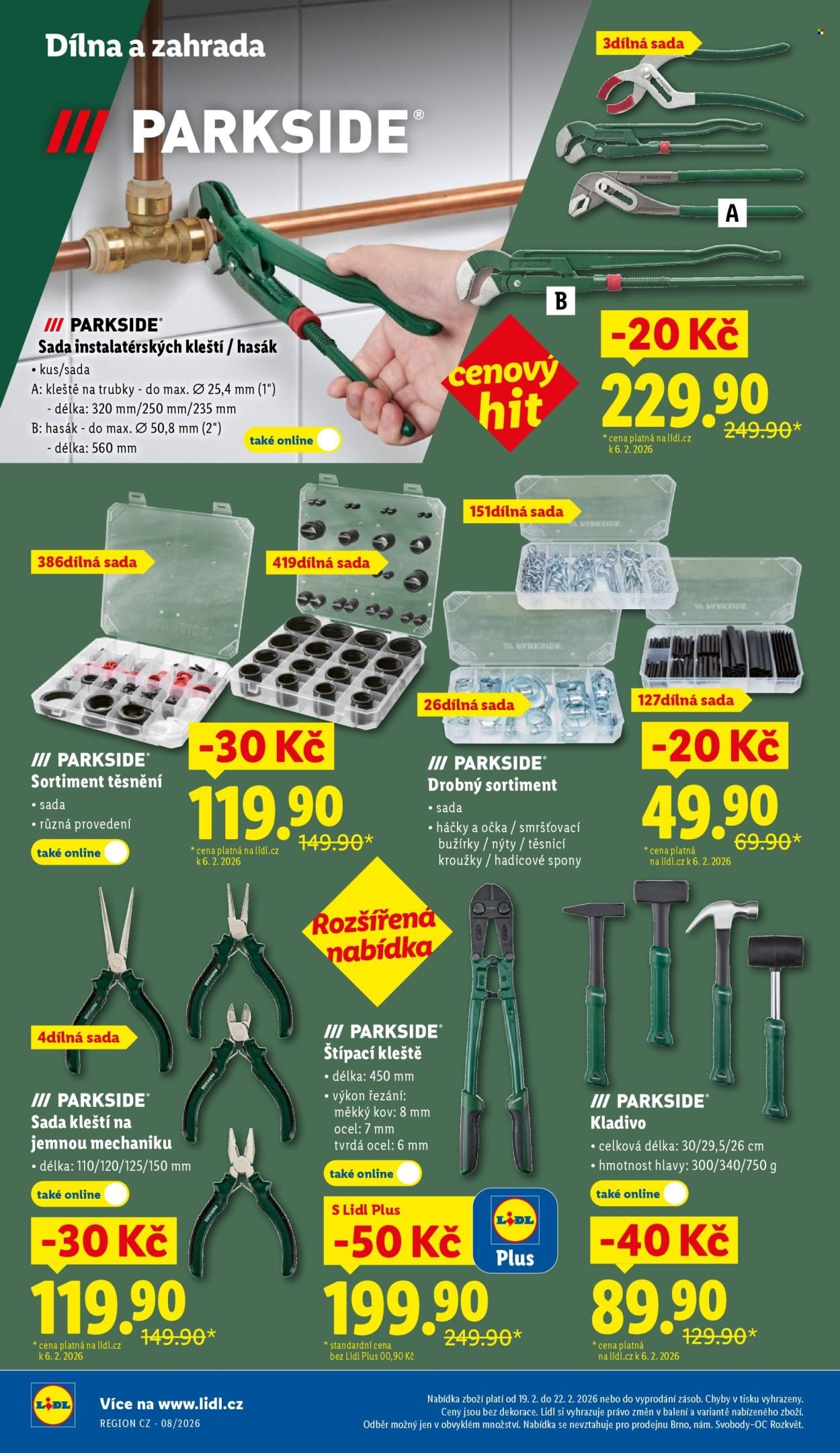 LIDL leták - Od čtvrtka 19.2.2026 (2026-02-19 - 2026-02-22)