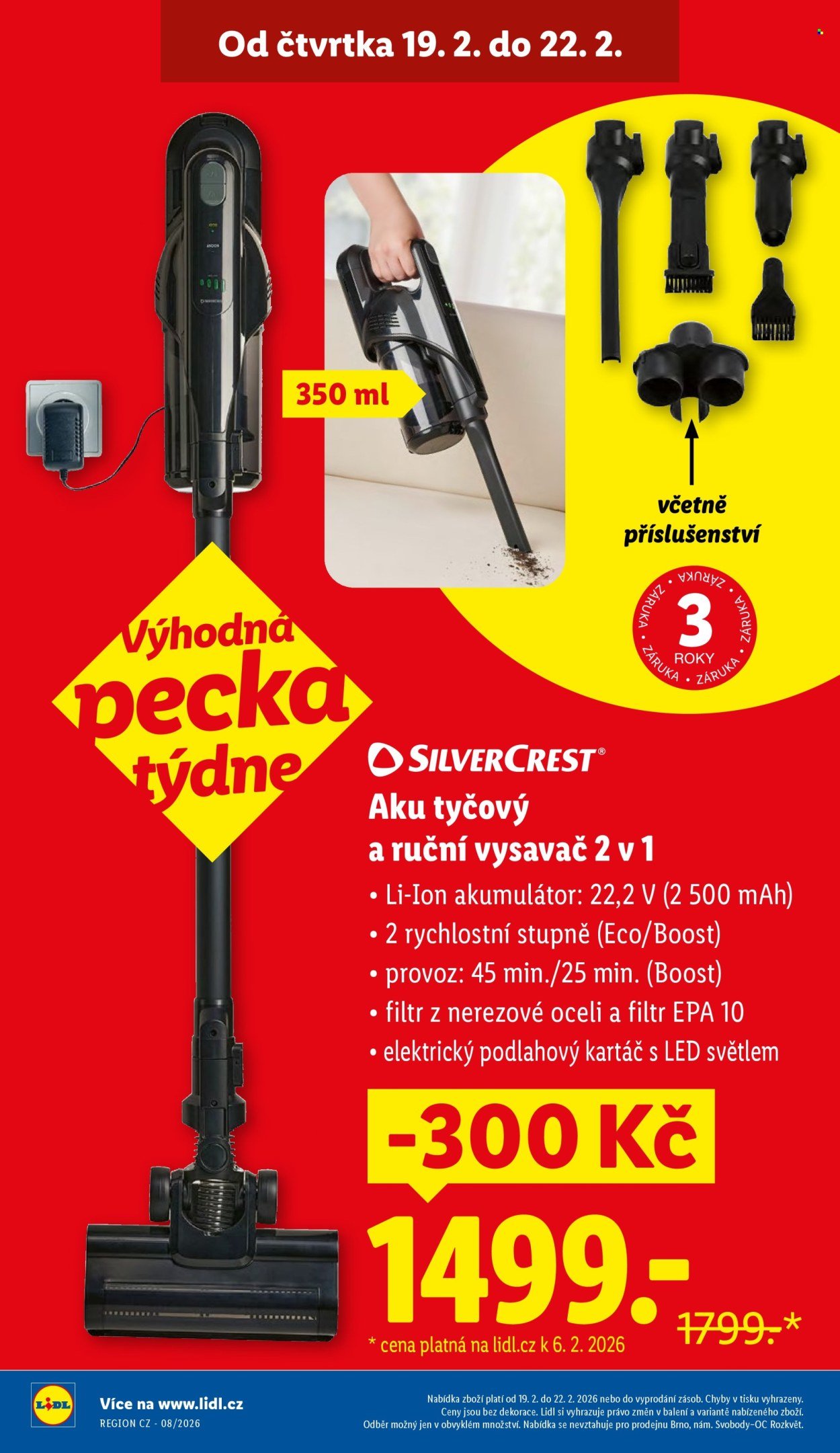 LIDL leták - Od čtvrtka 19.2.2026 (2026-02-19 - 2026-02-22)