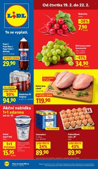 LIDL leták - Od čtvrtka 19.2.2026 (2026-02-19 - 2026-02-22)