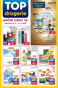 TOP DROGERIE leták - Od čtvrtka 25.6.2026