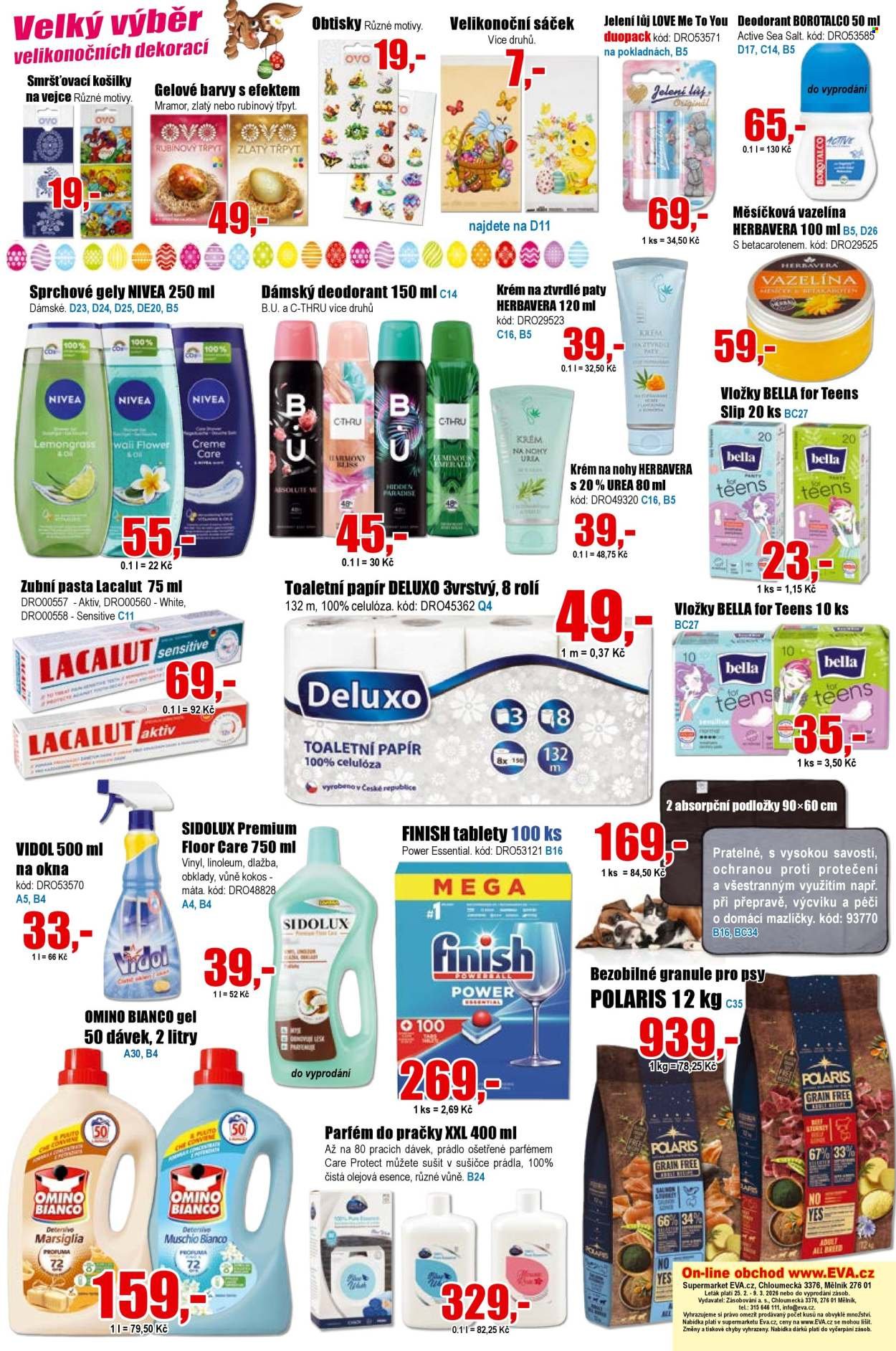 EVA SUPERMARKET leták - Od středy 25.2.2026 (2026-02-25 - 2026-03-09)