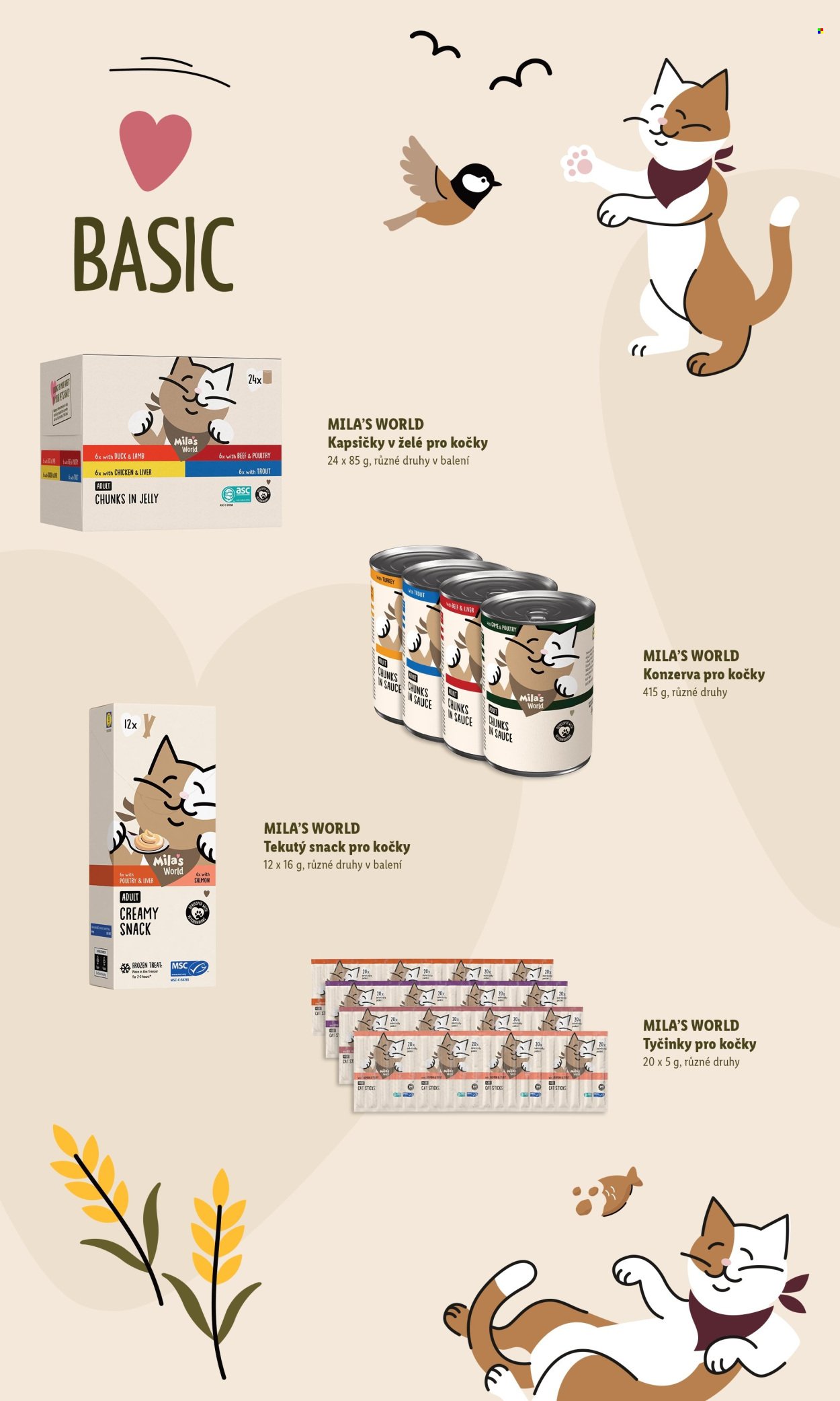 LIDL leták - Velká radost pro domací mazlíčky
