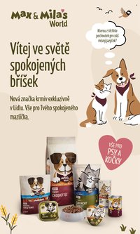 LIDL leták - Velká radost pro domací mazlíčky