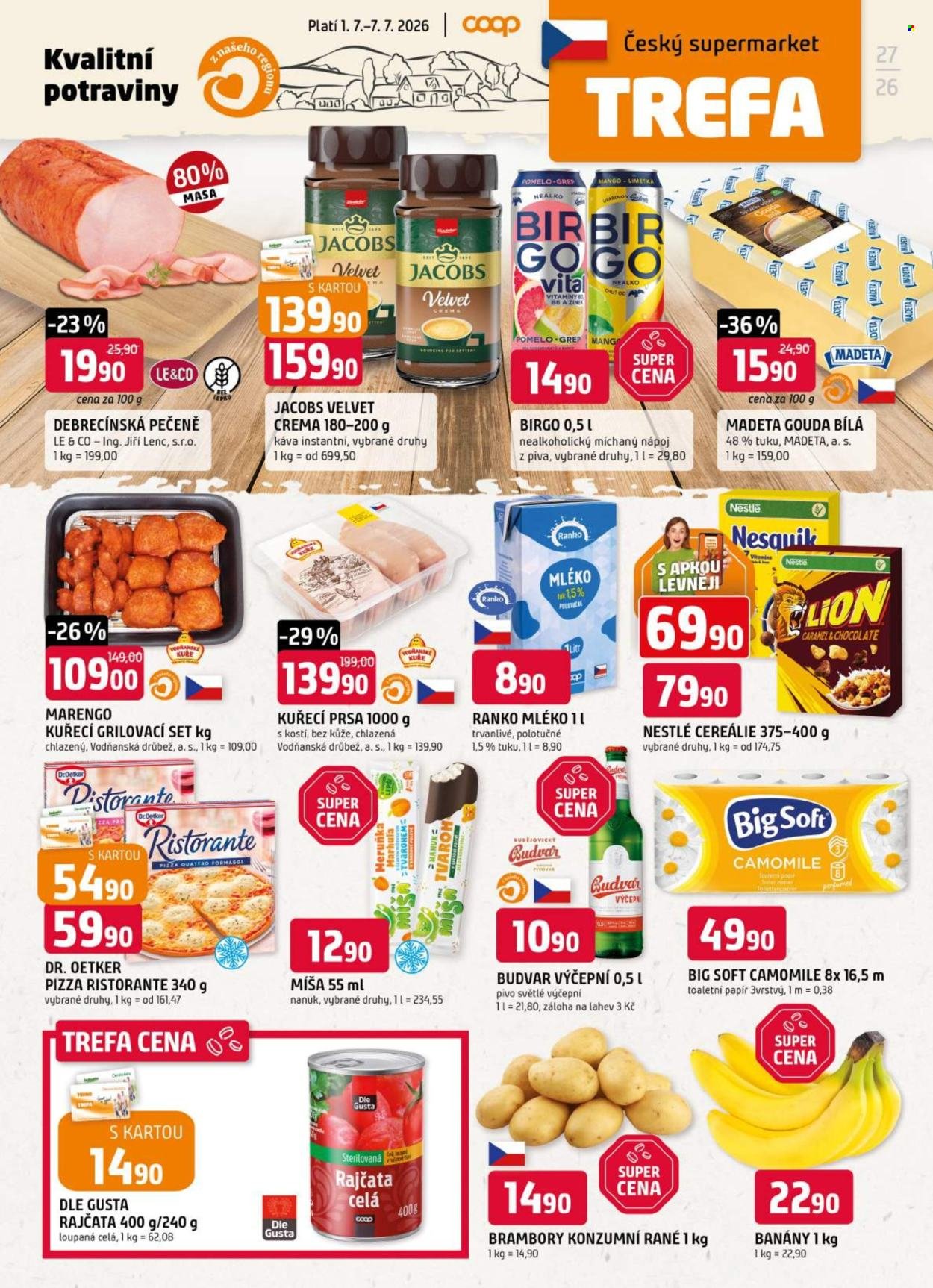 TREFA COOP leták - Od středy 1.7.2026