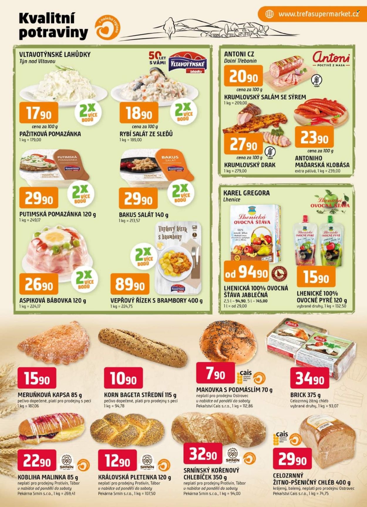 TREFA COOP leták - Od středy 1.7.2026