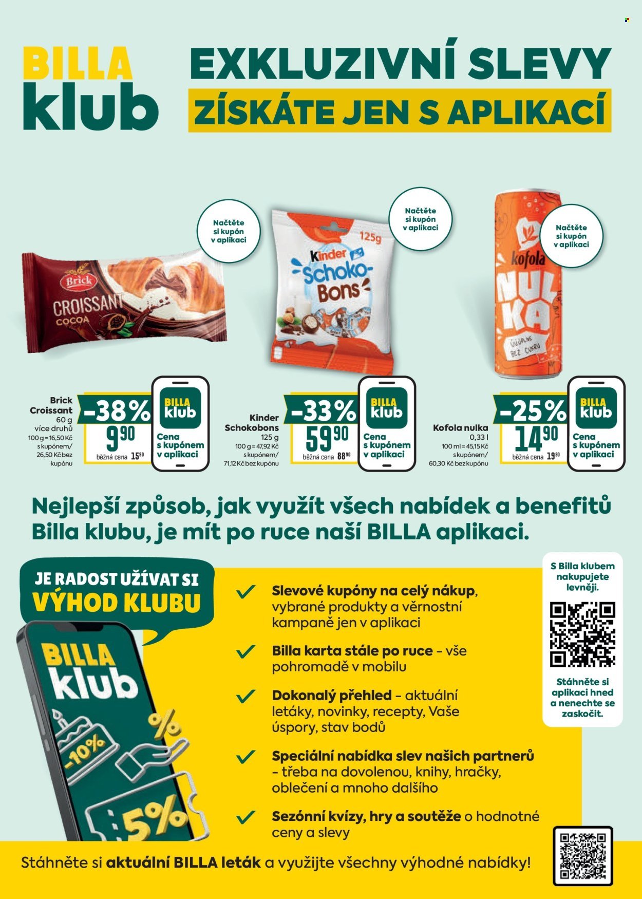 BILLA leták - Velký leták