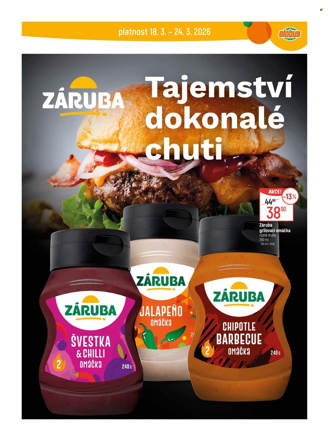 GLOBUS leták - Od středy 18.3.2026 (2026-03-18 - 2026-03-24)