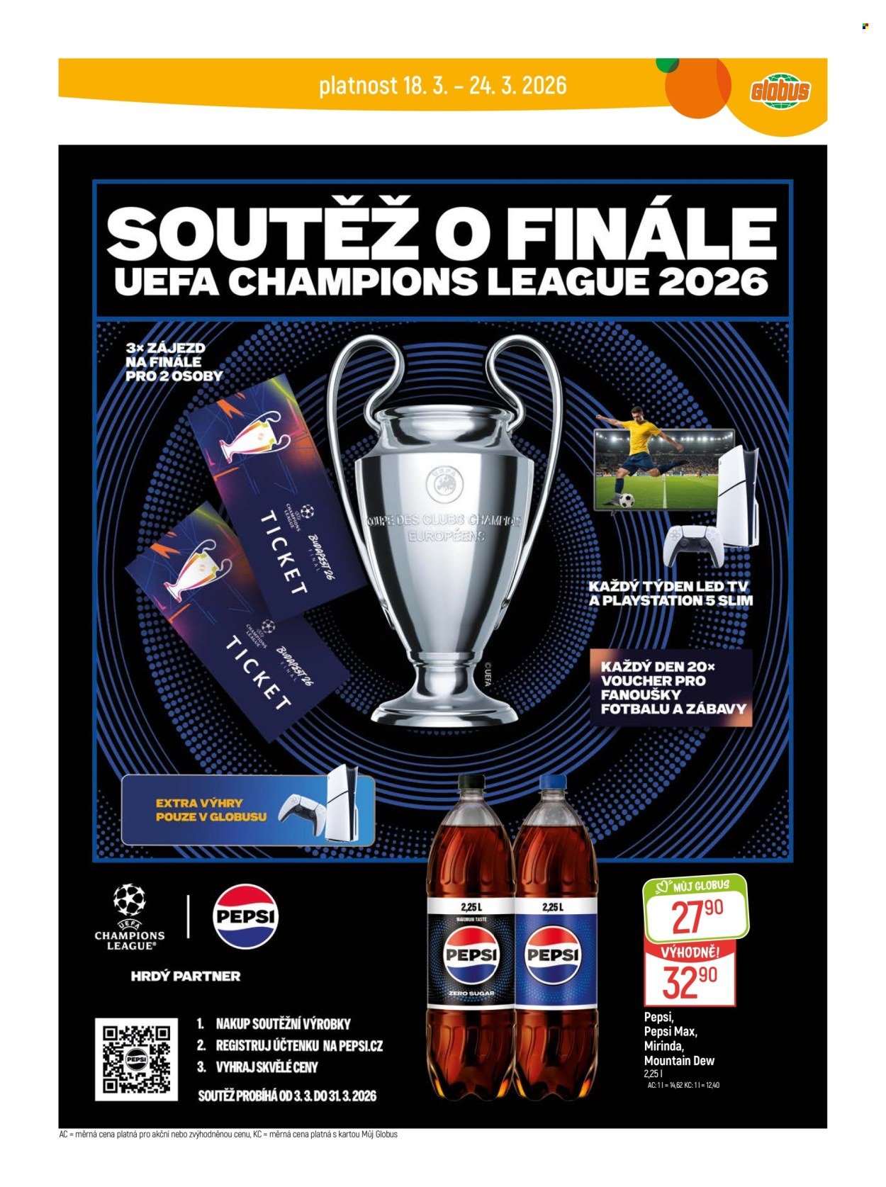GLOBUS leták - Od středy 18.3.2026 (2026-03-18 - 2026-03-24)