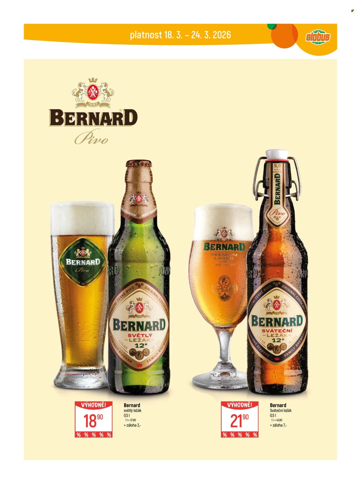 GLOBUS leták - Od středy 18.3.2026 (2026-03-18 - 2026-03-24)