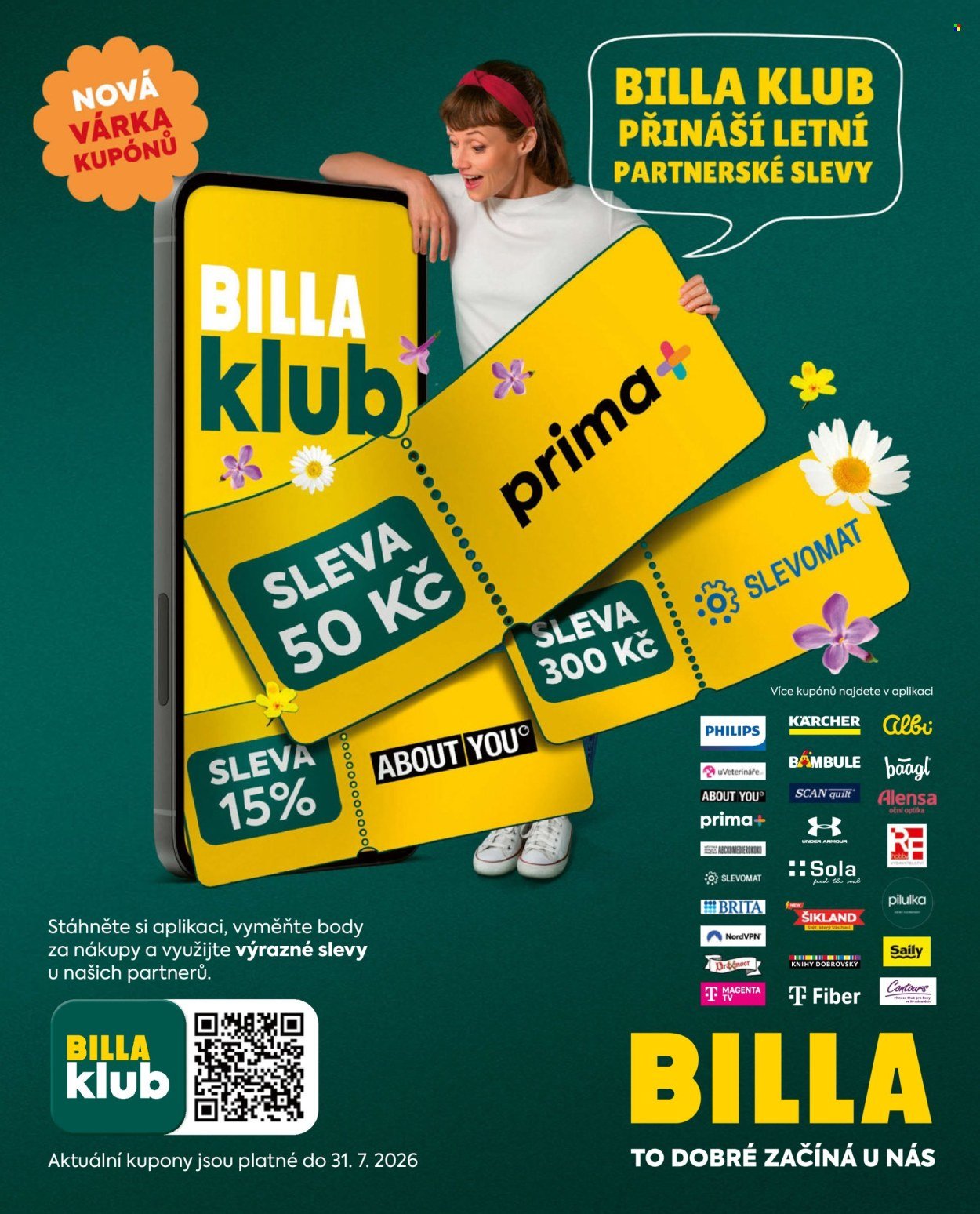 BILLA leták - Léto 2026