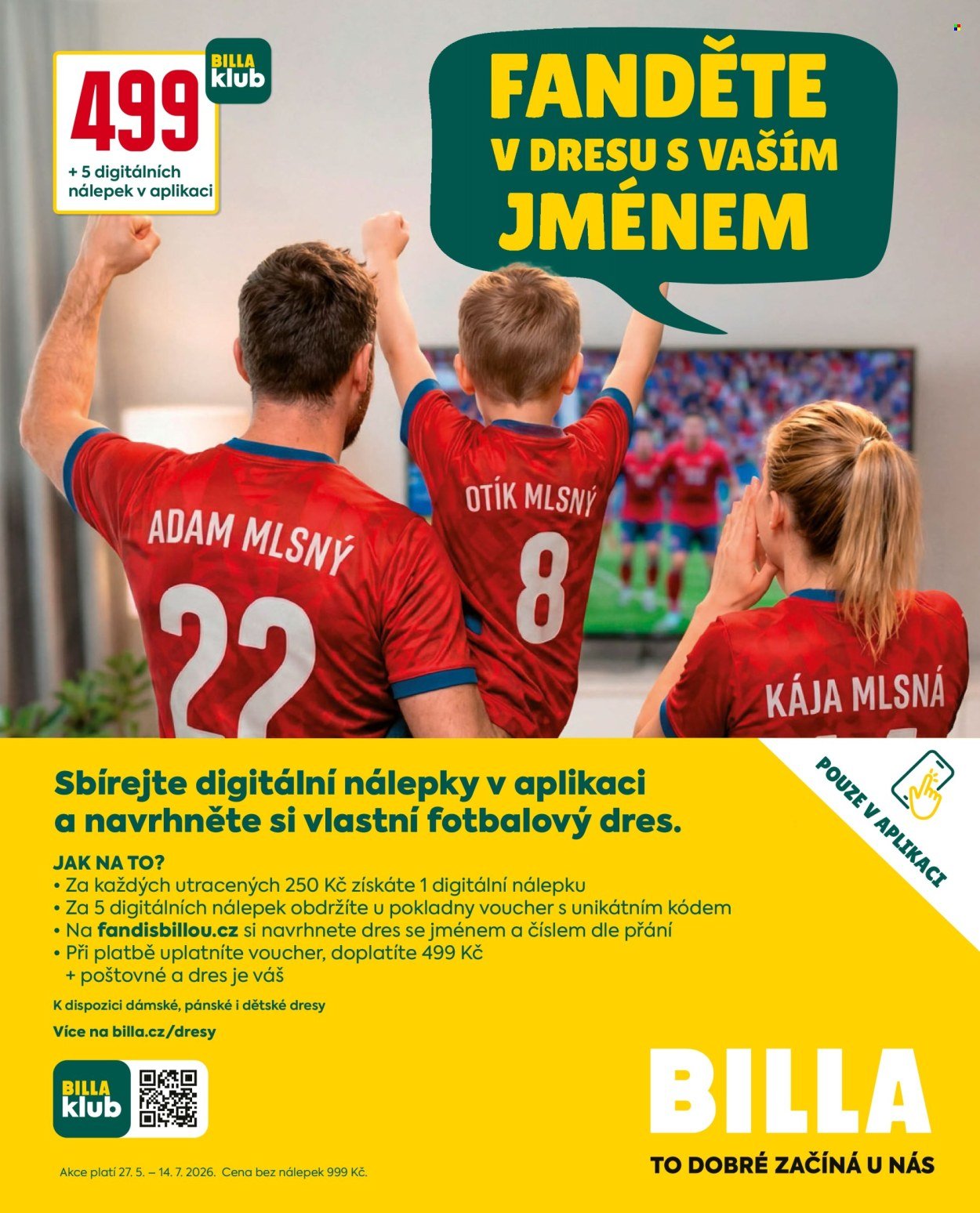 BILLA leták - Léto 2026