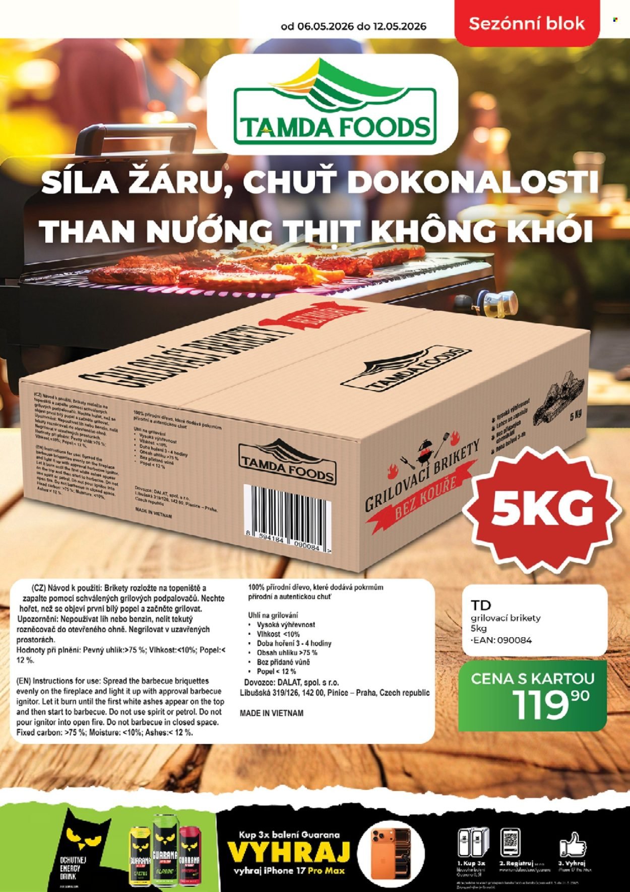 TAMDA FOODS leták - Od středy 6.5.2026 (2026-05-06 - 2026-05-12)