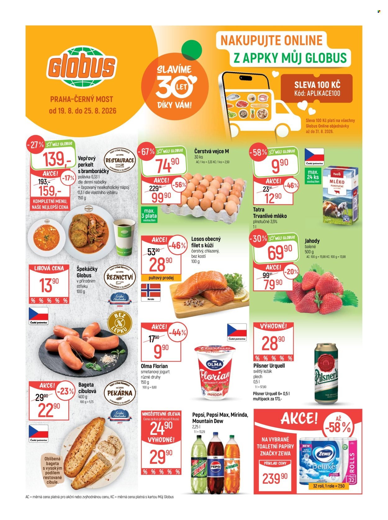 GLOBUS leták - Od středy 19.8.2026