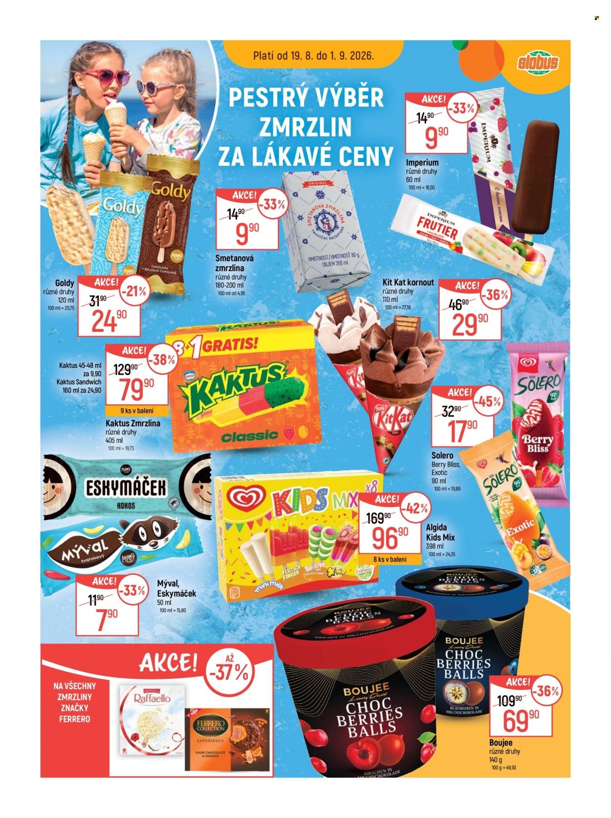 GLOBUS leták - Od středy 19.8.2026