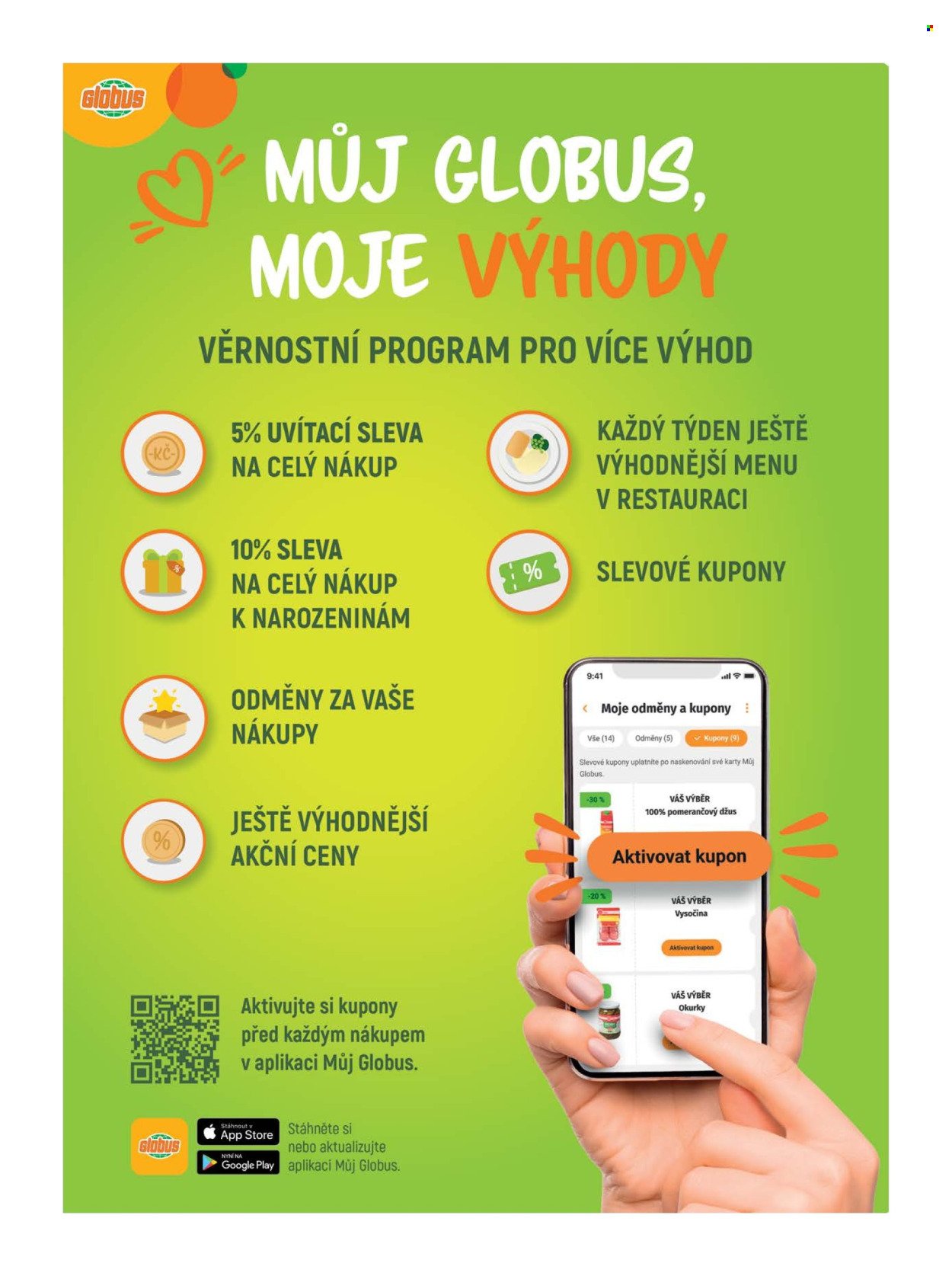 GLOBUS leták - Od středy 19.8.2026