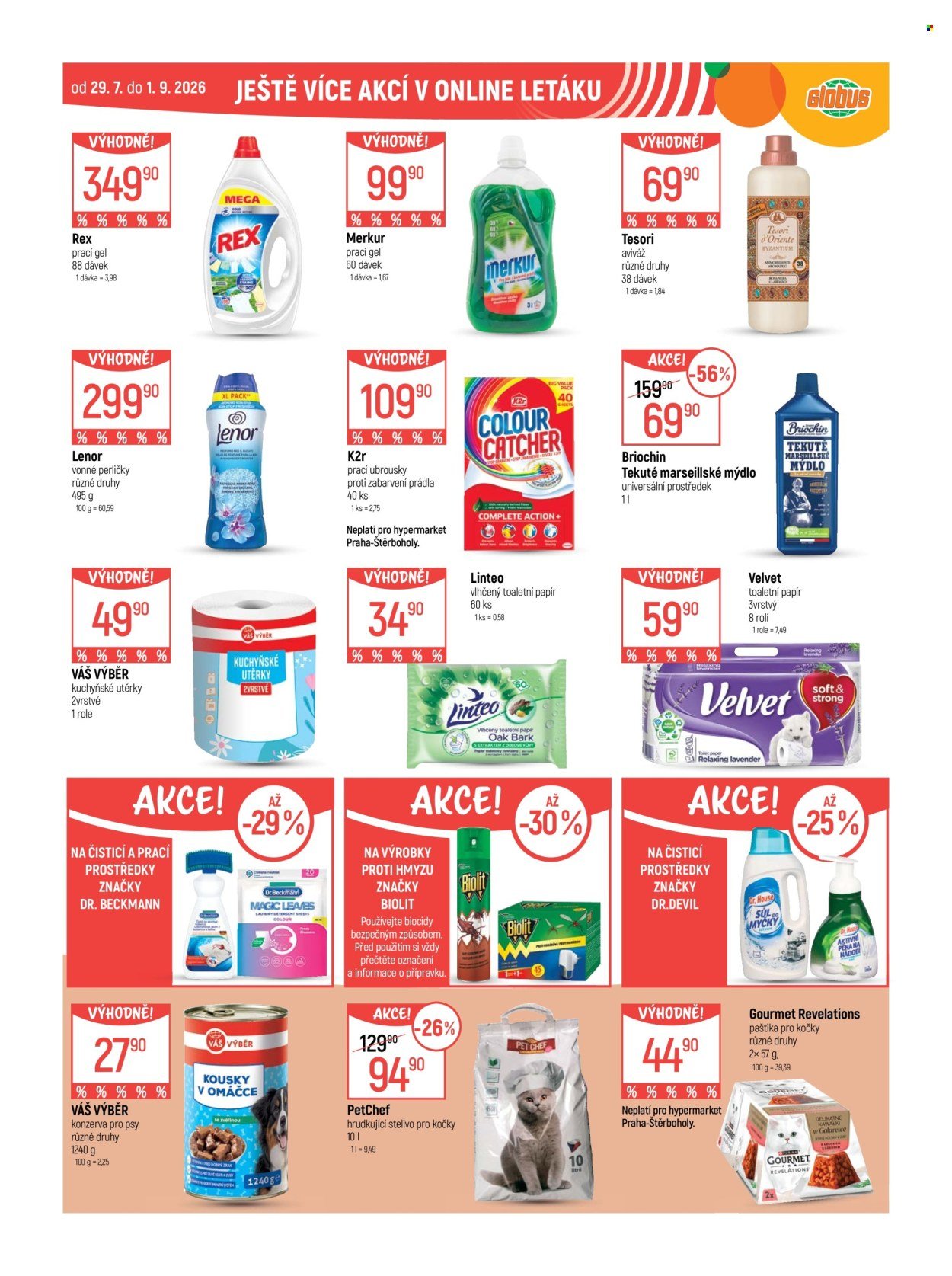 GLOBUS leták - Od středy 19.8.2026