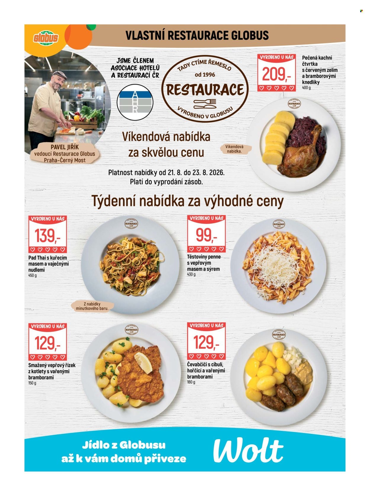 GLOBUS leták - Od středy 19.8.2026