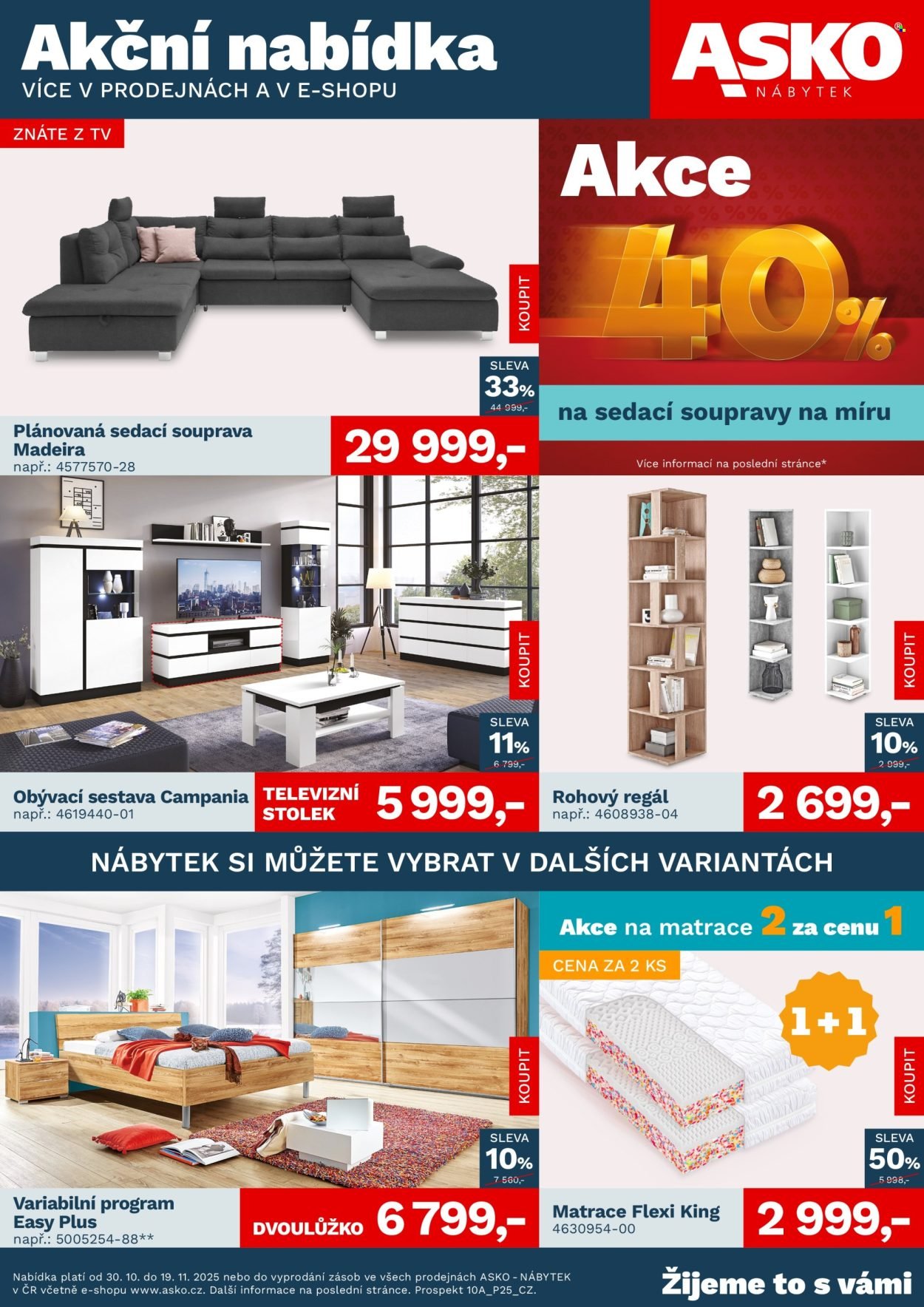 ASKO leták - Akční nabídka (2025-10-30 - 2025-11-19)