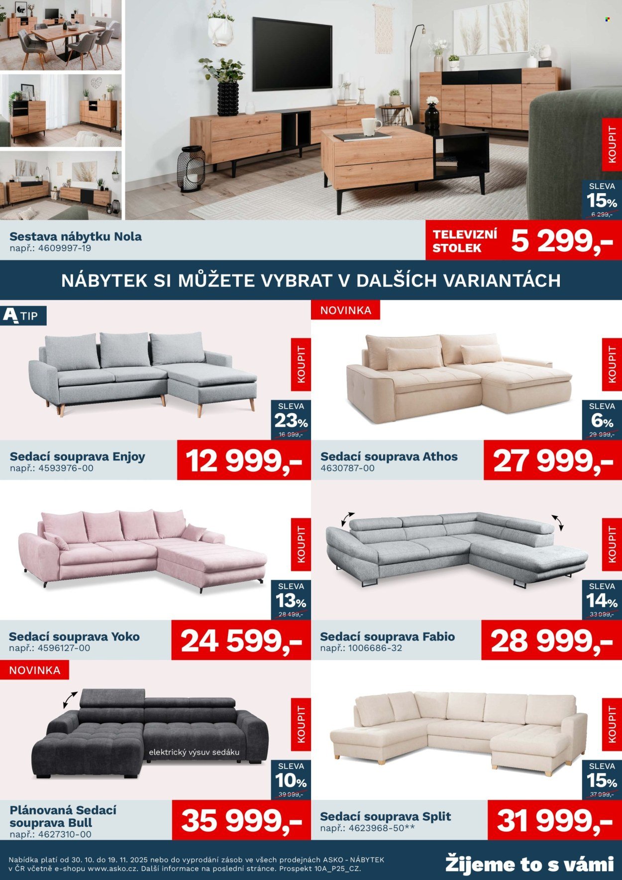 ASKO leták - Akční nabídka (2025-10-30 - 2025-11-19)