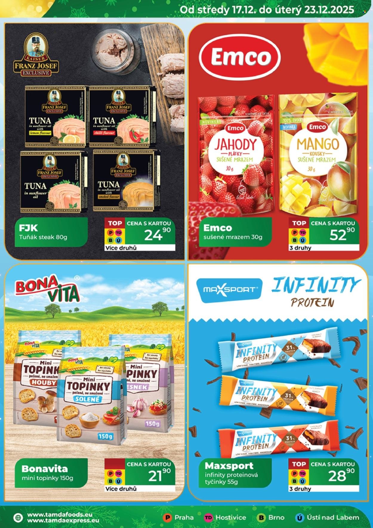 TAMDA FOODS leták - Od středy 17.12.2025 (2025-12-17 - 2025-12-23)