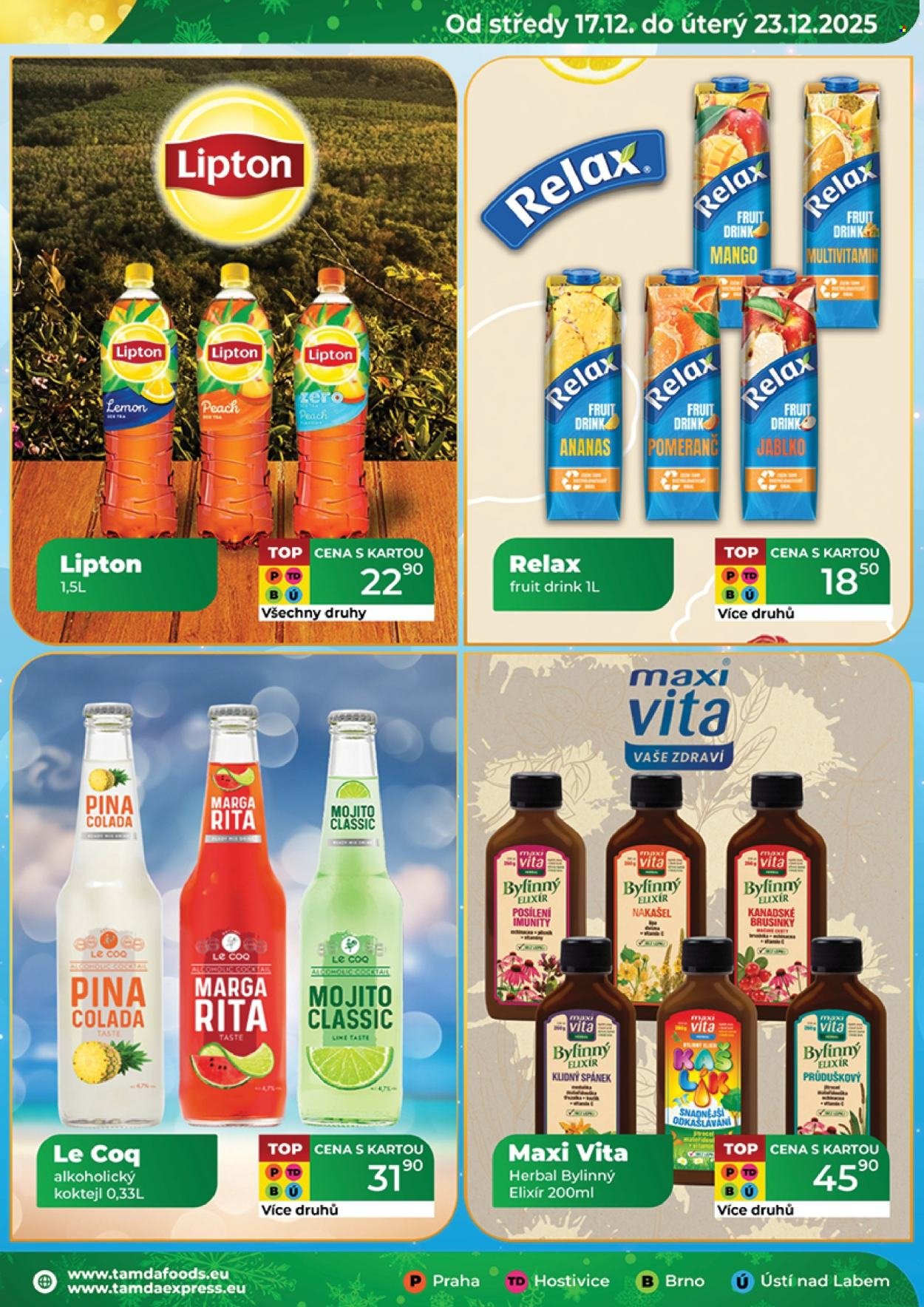TAMDA FOODS leták - Od středy 17.12.2025 (2025-12-17 - 2025-12-23)
