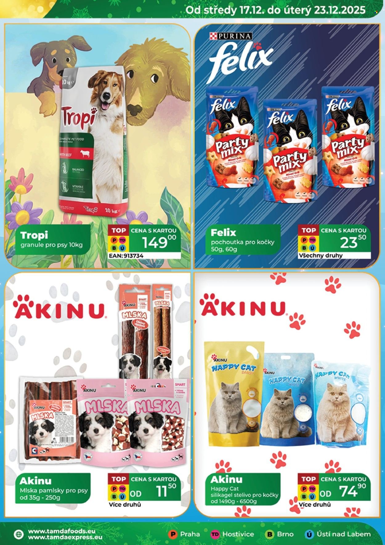 TAMDA FOODS leták - Od středy 17.12.2025 (2025-12-17 - 2025-12-23)