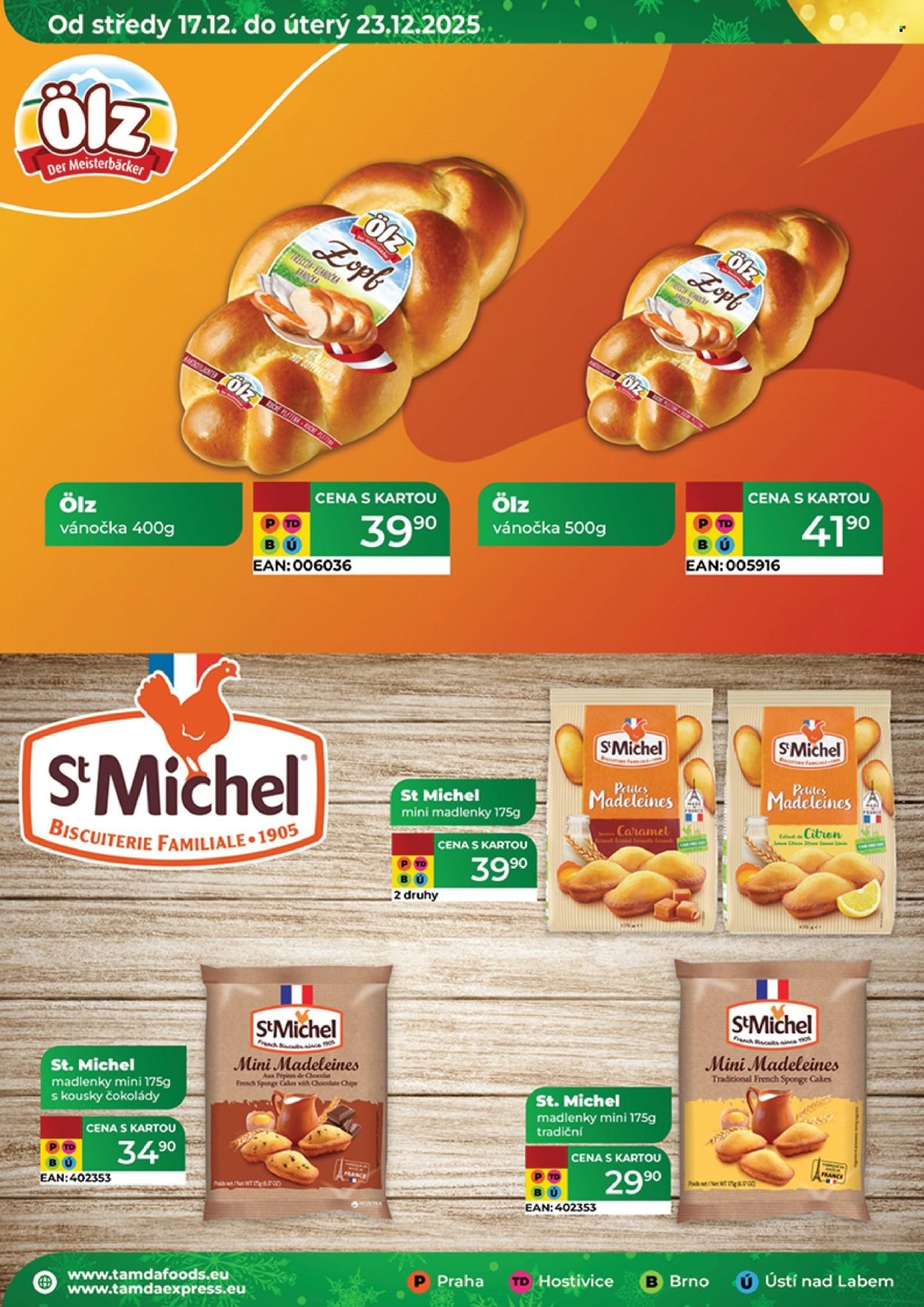 TAMDA FOODS leták - Od středy 17.12.2025 (2025-12-17 - 2025-12-23)