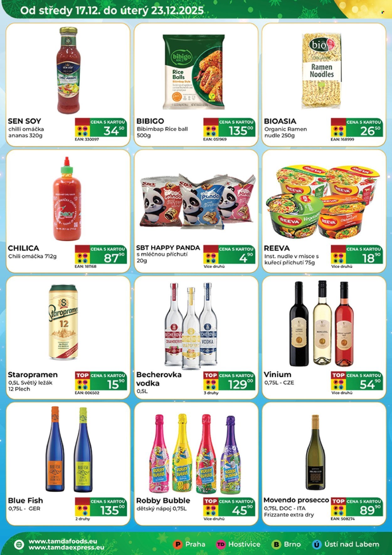 TAMDA FOODS leták - Od středy 17.12.2025 (2025-12-17 - 2025-12-23)