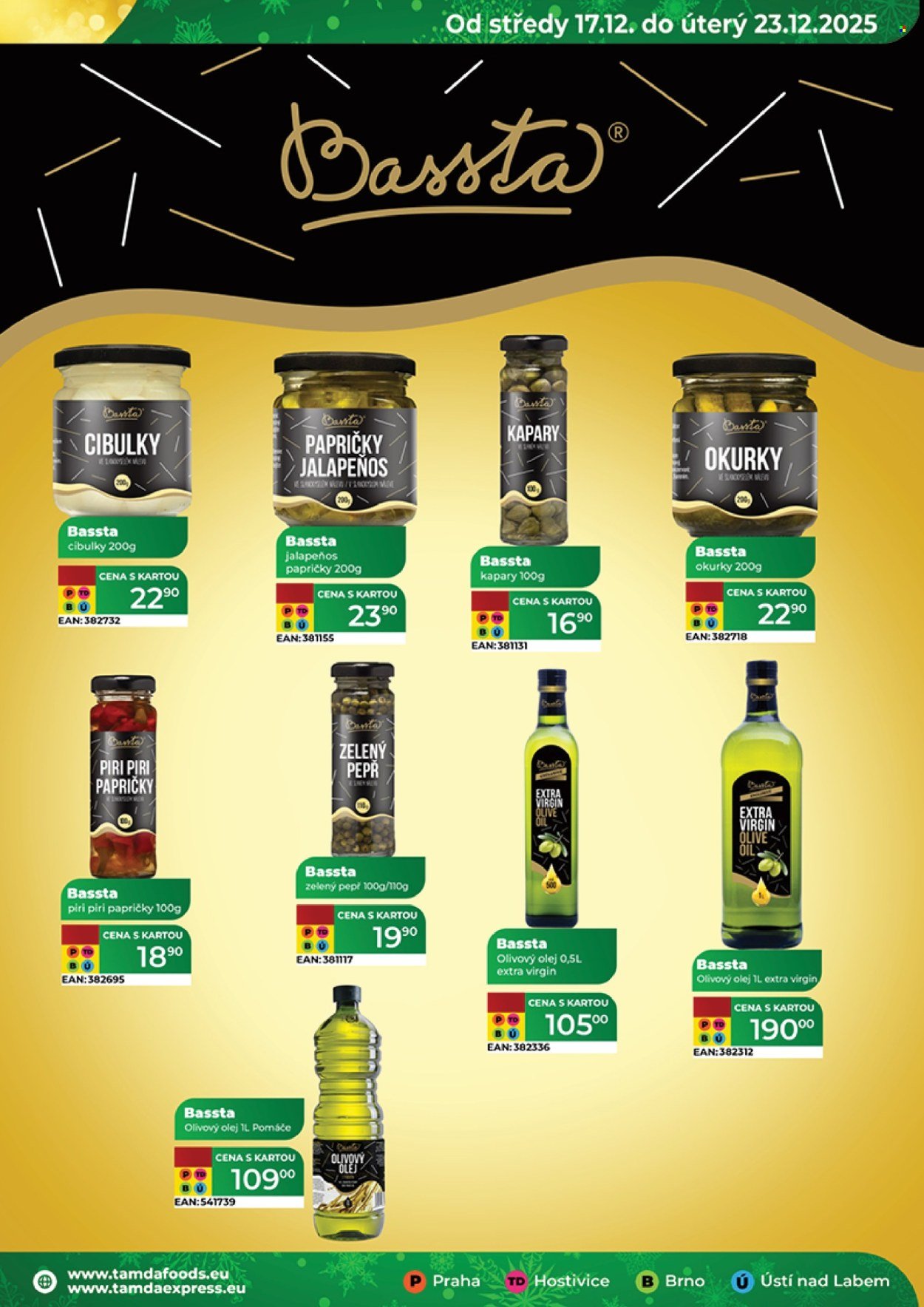 TAMDA FOODS leták - Od středy 17.12.2025 (2025-12-17 - 2025-12-23)