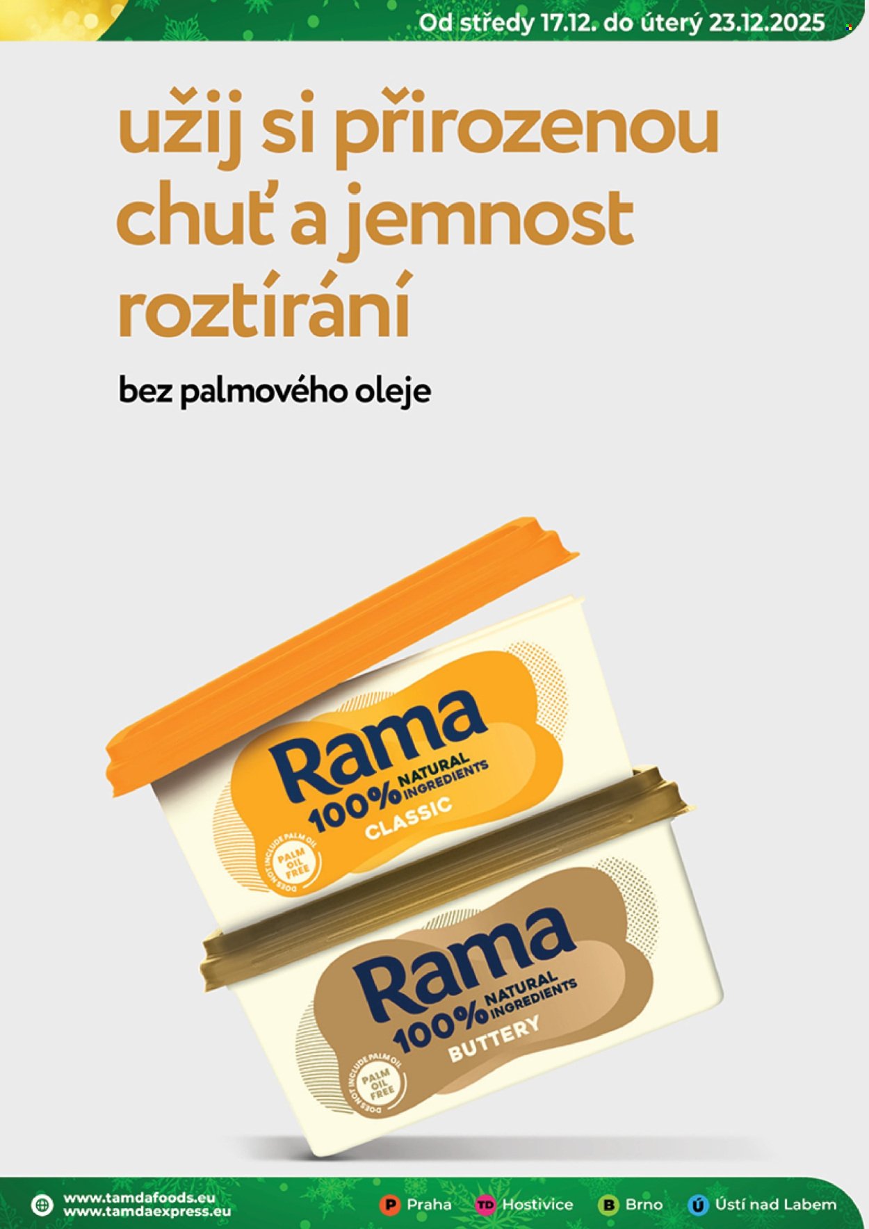 TAMDA FOODS leták - Od středy 17.12.2025 (2025-12-17 - 2025-12-23)