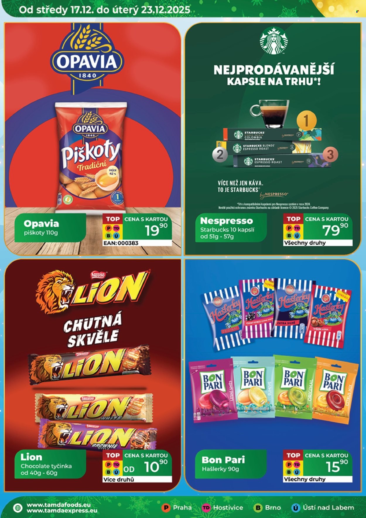 TAMDA FOODS leták - Od středy 17.12.2025 (2025-12-17 - 2025-12-23)