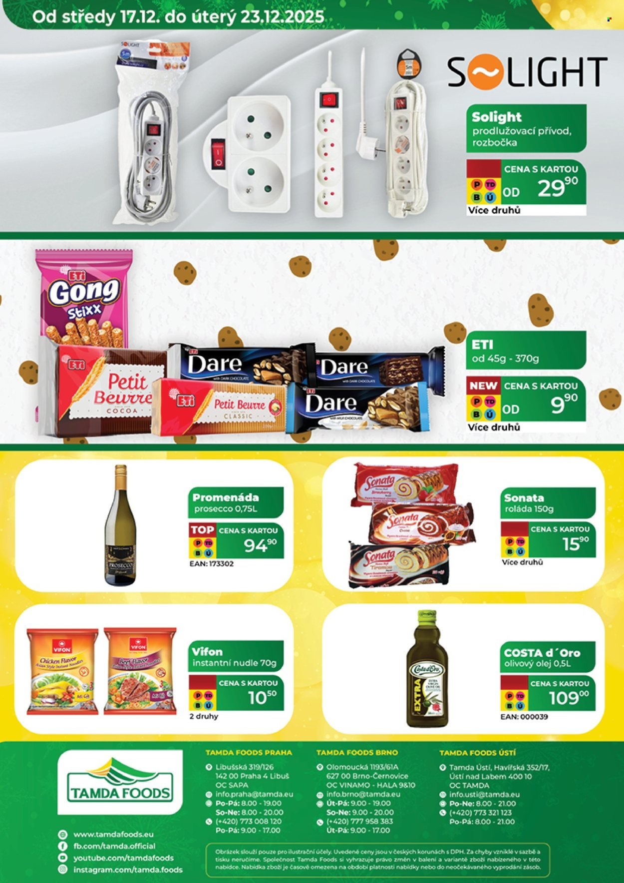TAMDA FOODS leták - Od středy 17.12.2025 (2025-12-17 - 2025-12-23)