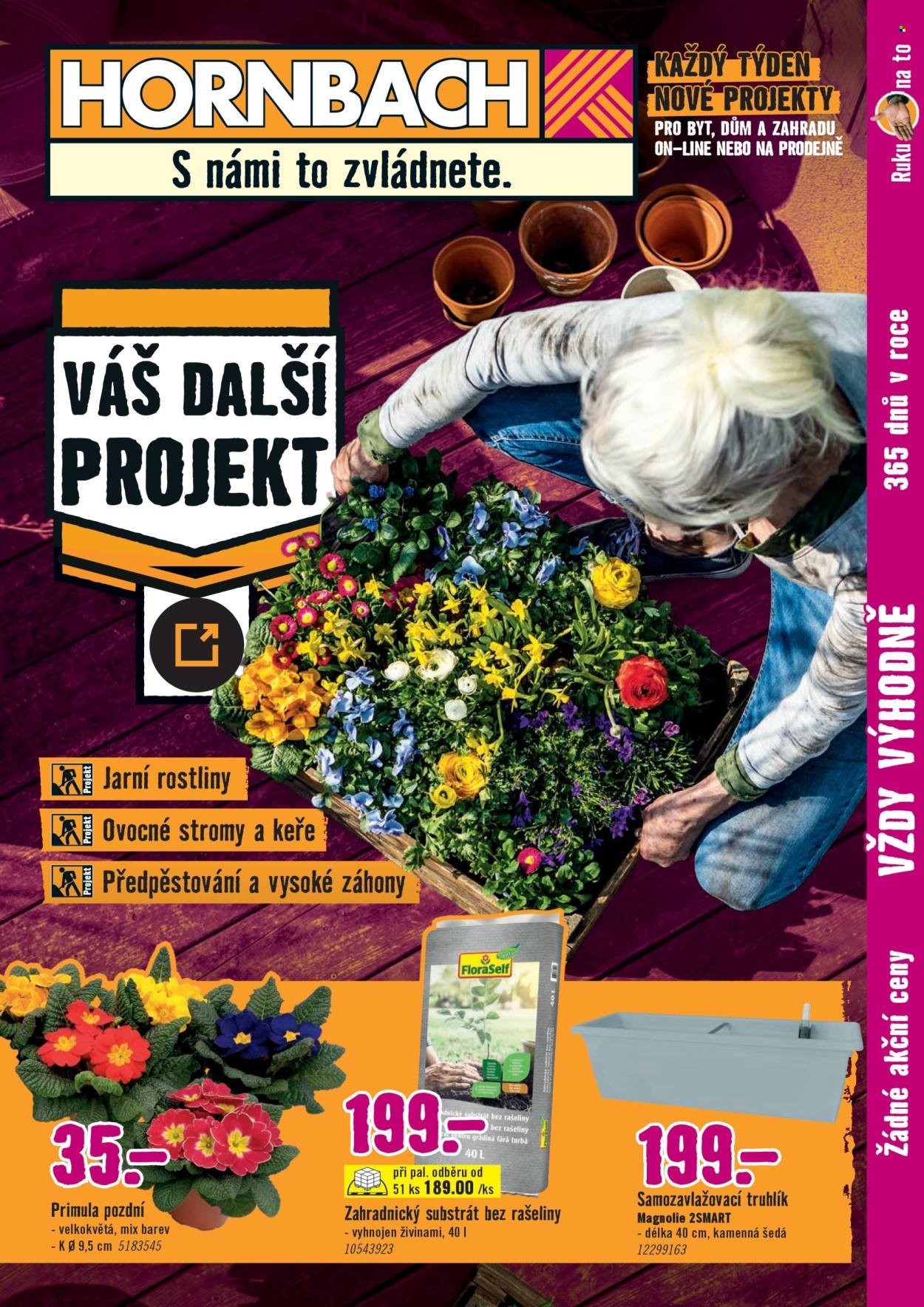 HORNBACH leták - Váš další projekt - Poslové jara (2026-03-04 - 2026-03-18)