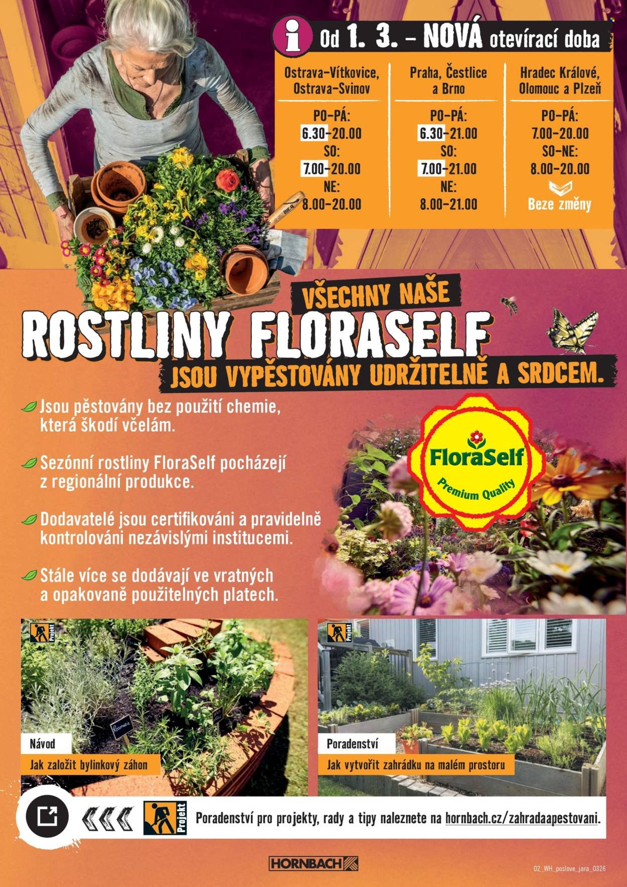 HORNBACH leták - Váš další projekt - Poslové jara (2026-03-04 - 2026-03-18)