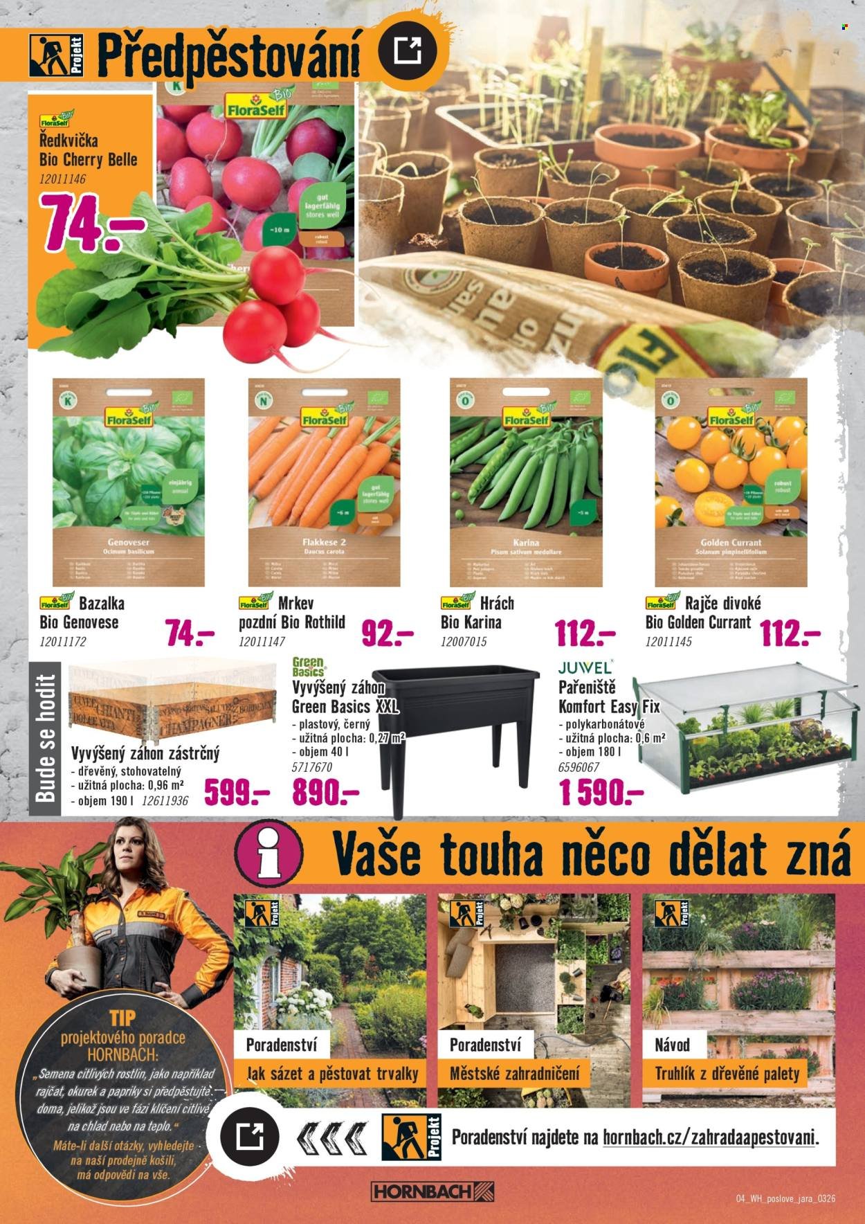 HORNBACH leták - Váš další projekt - Poslové jara (2026-03-04 - 2026-03-18)