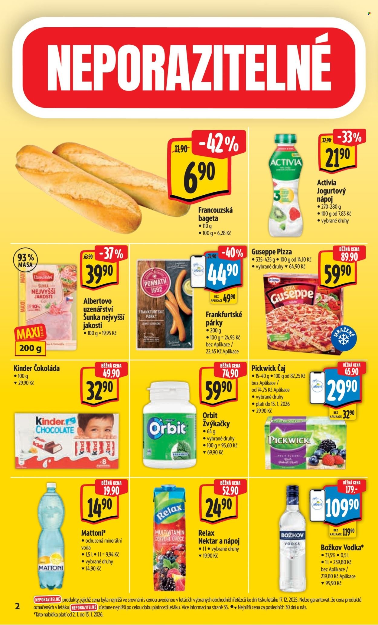 ALBERT leták - Neporazitelné (2026-01-02 - 2026-01-06)