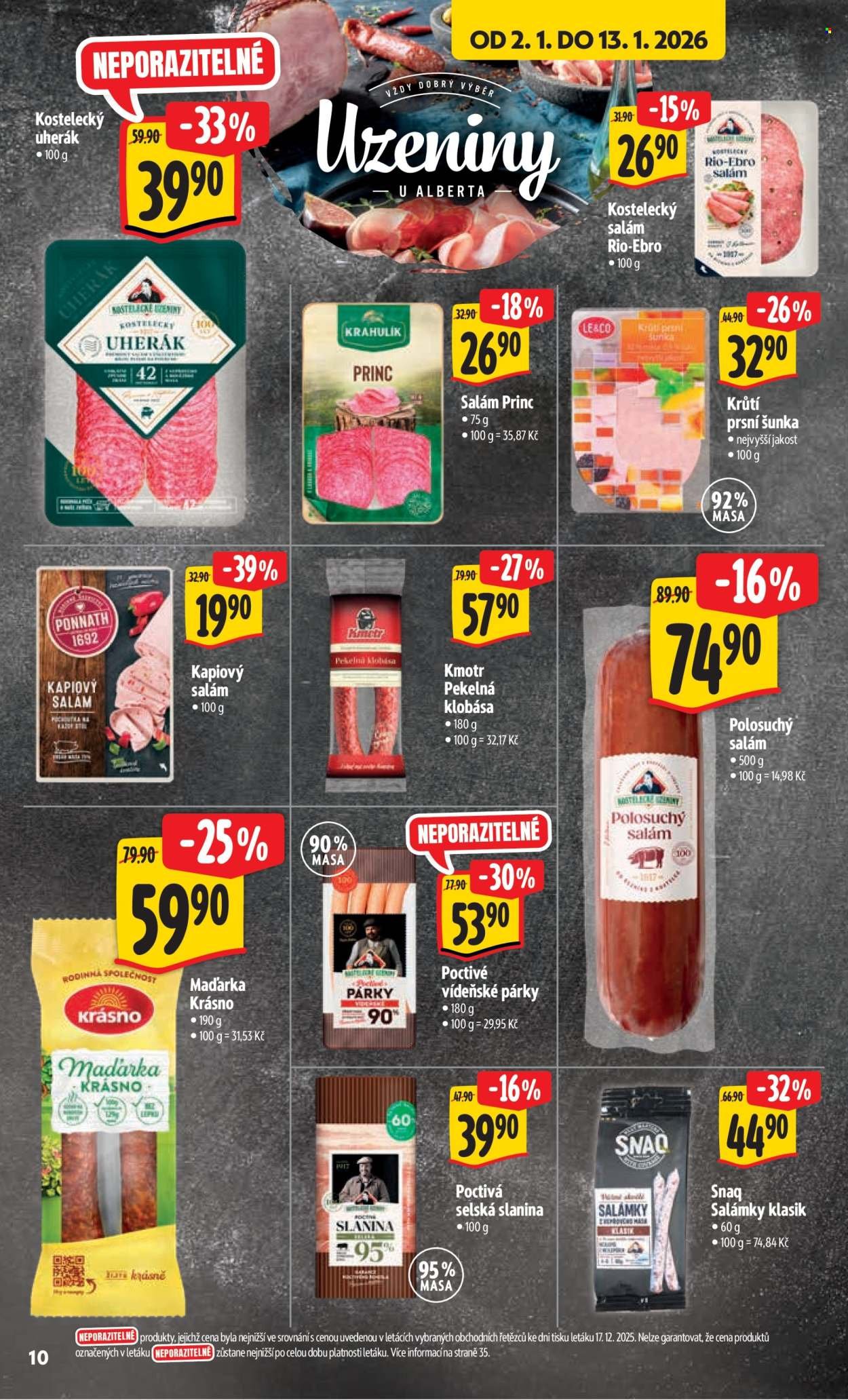 ALBERT leták - Neporazitelné (2026-01-02 - 2026-01-06)